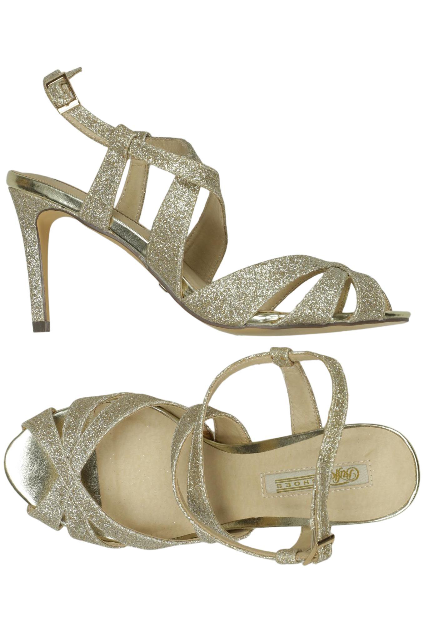 

Buffalo London Damen Sandale, gold, Gr. 37