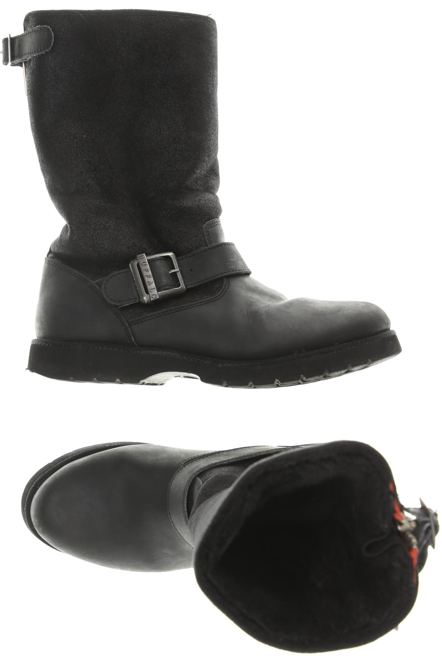 

Buffalo London Damen Stiefel, schwarz, Gr. 41