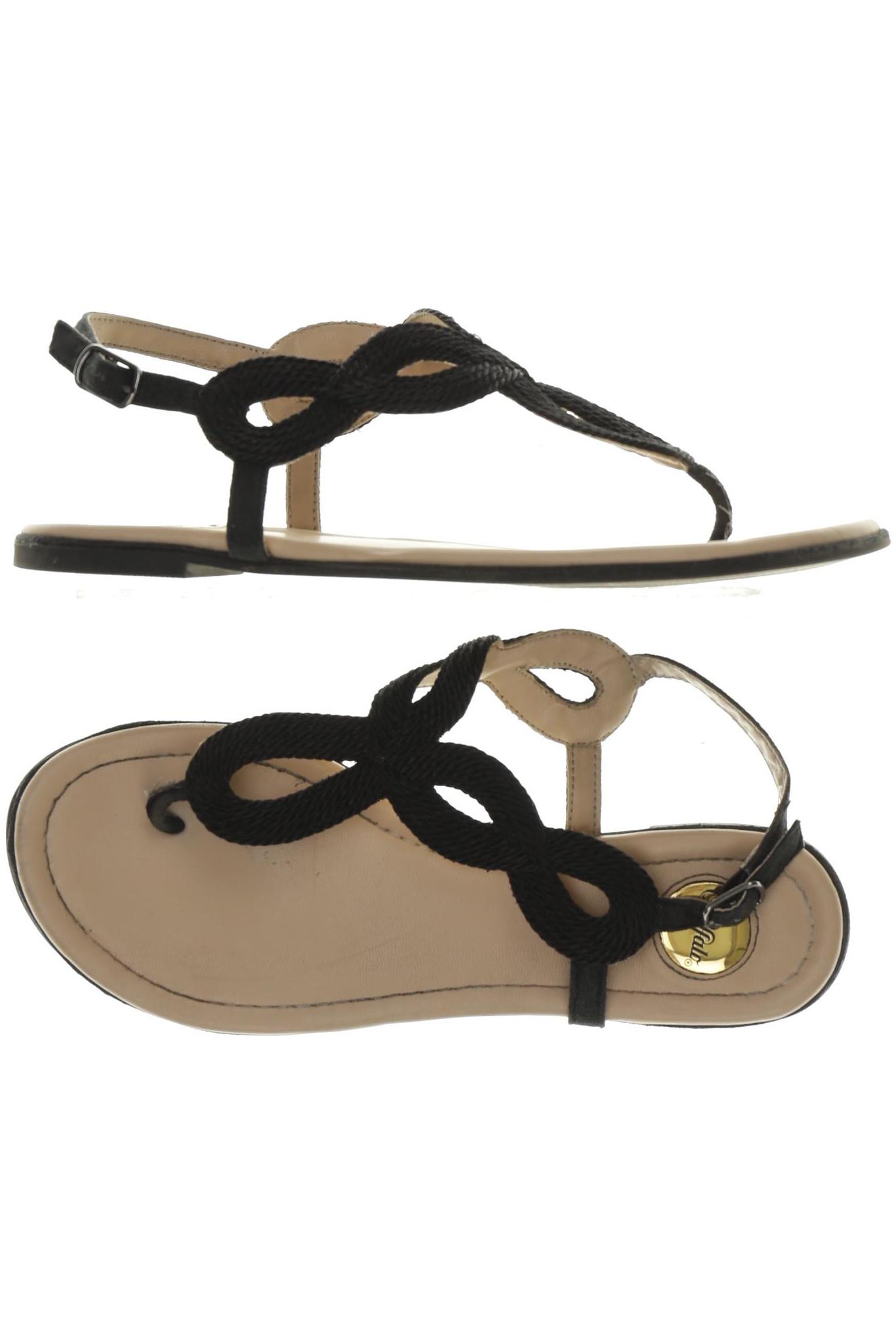

Buffalo London Damen Sandale, schwarz, Gr. 38