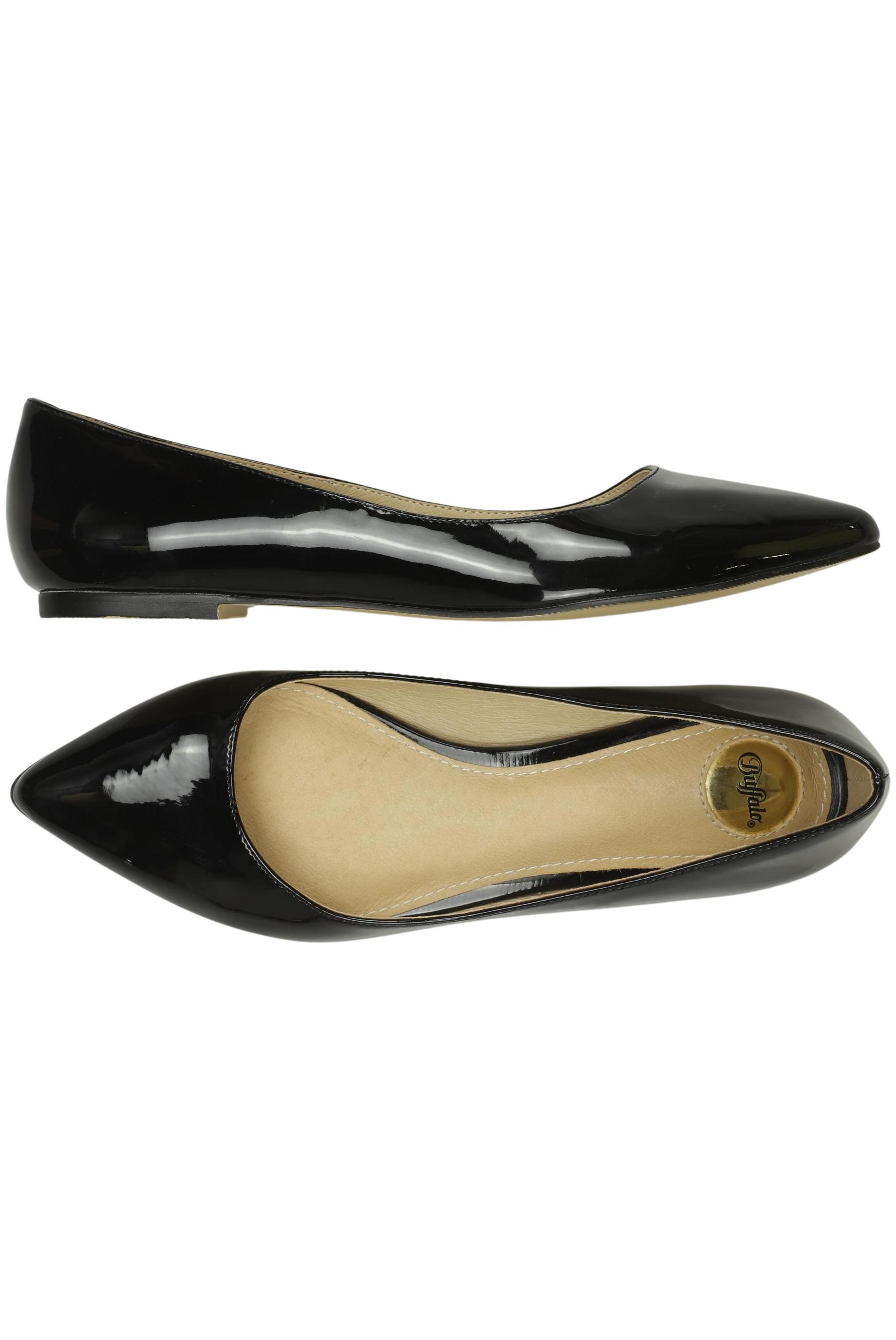 

Buffalo London Damen Ballerinas, schwarz, Gr. 39