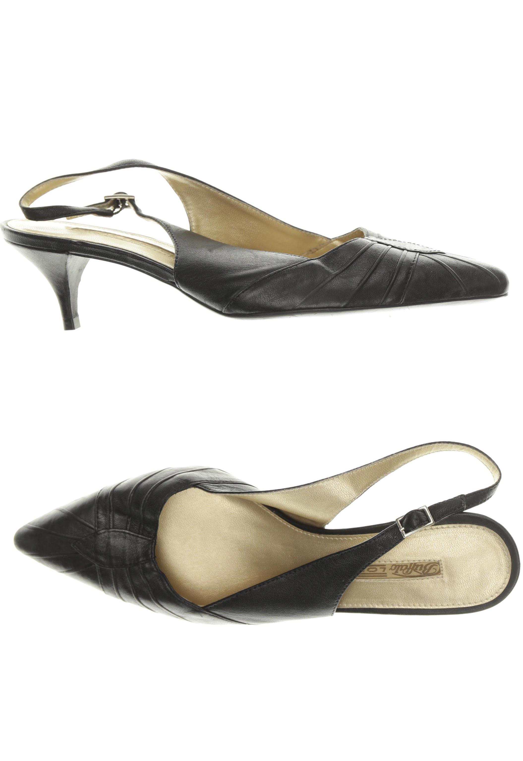 

Buffalo London Damen Sandale, schwarz, Gr. 38