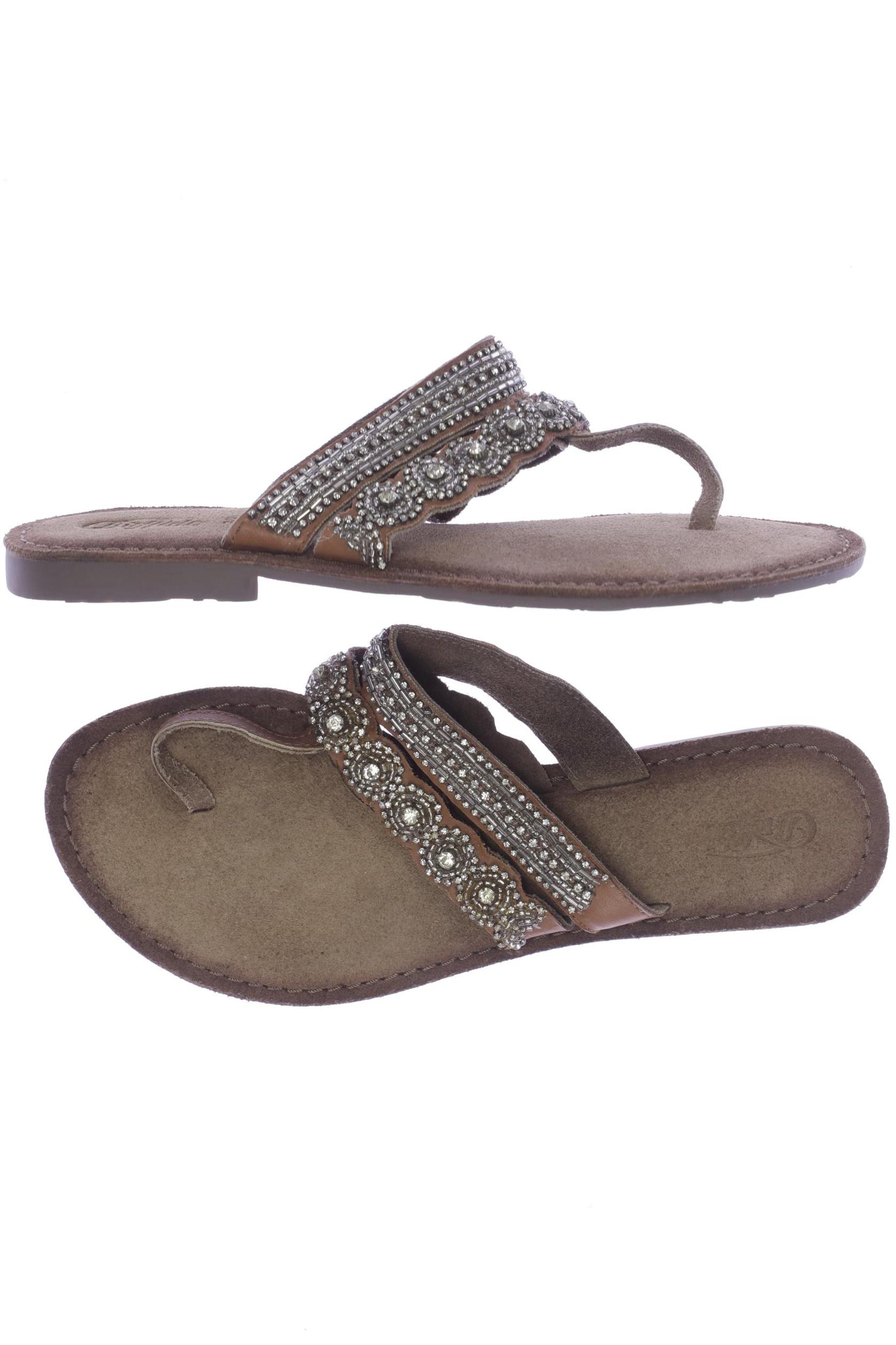 

Buffalo LONDON Damen Sandale, braun