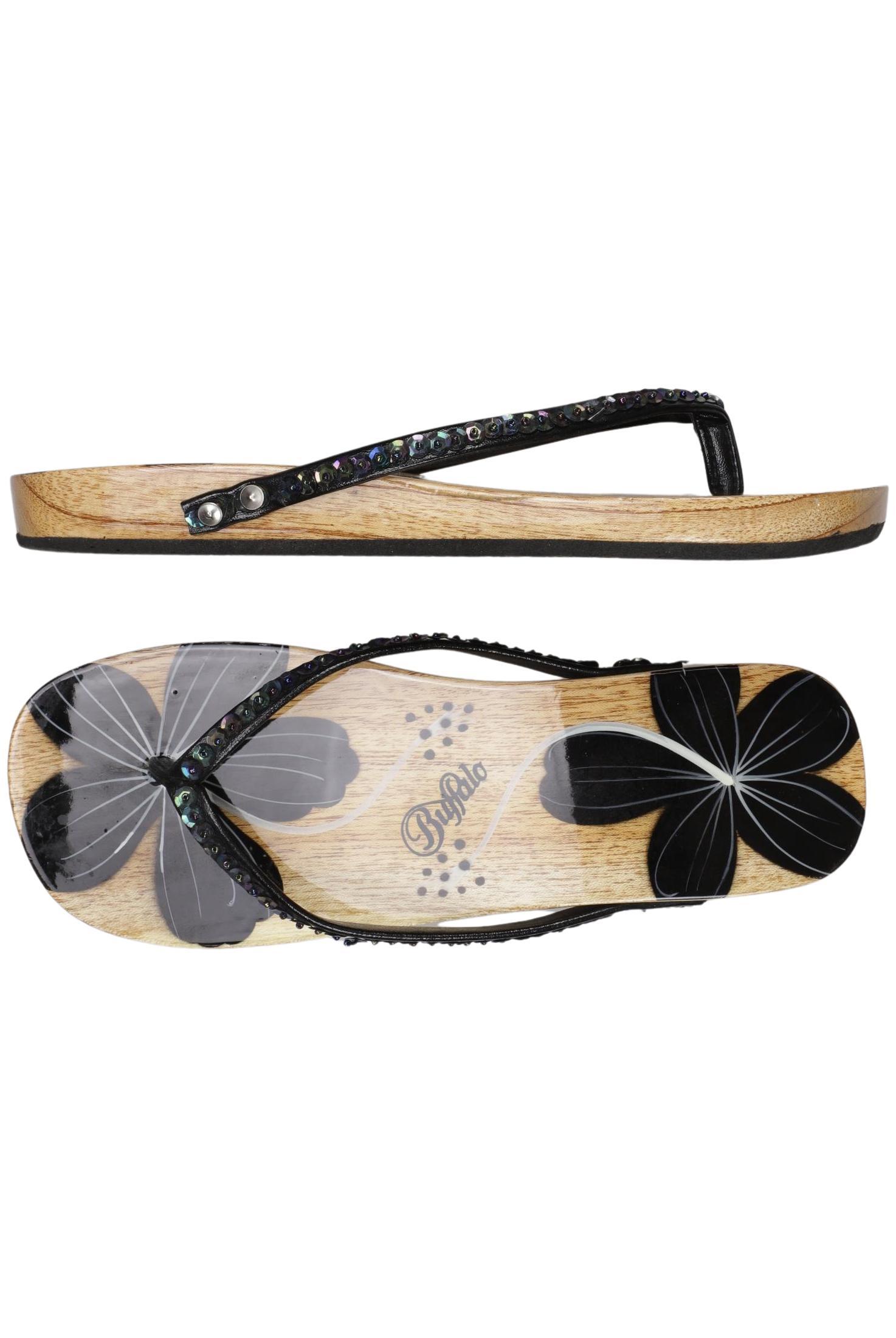 

Buffalo London Damen Sandale, schwarz, Gr. 36.5