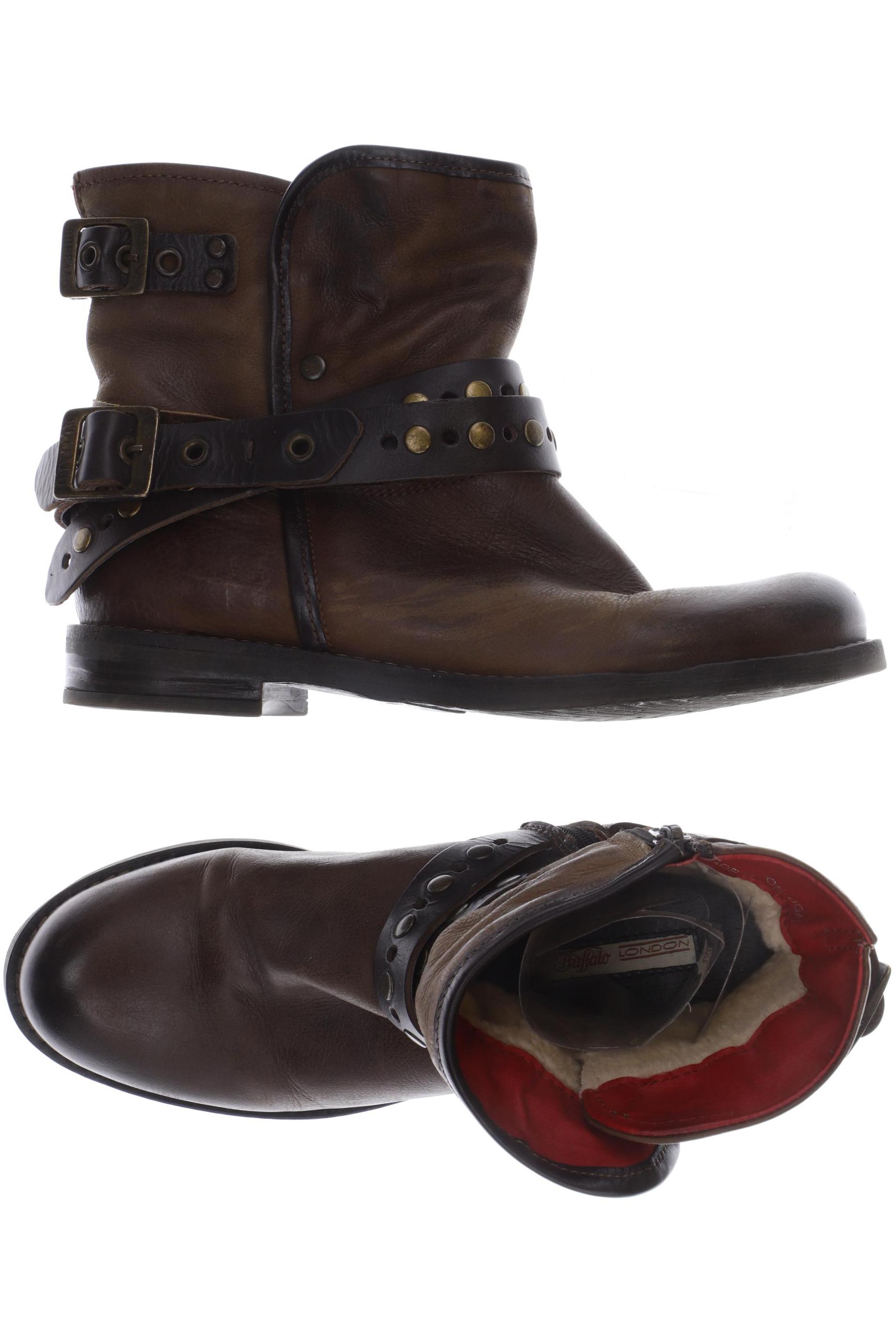 

Buffalo London Damen Stiefelette, braun, Gr. 40