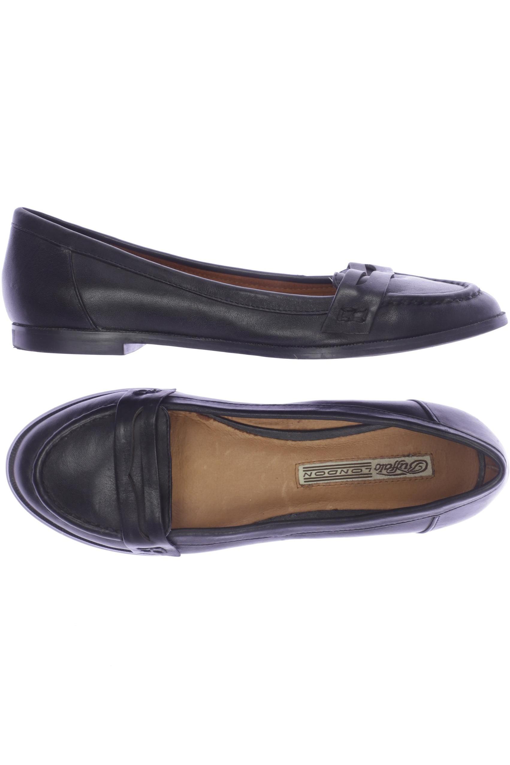 

Buffalo LONDON Damen Ballerinas, schwarz