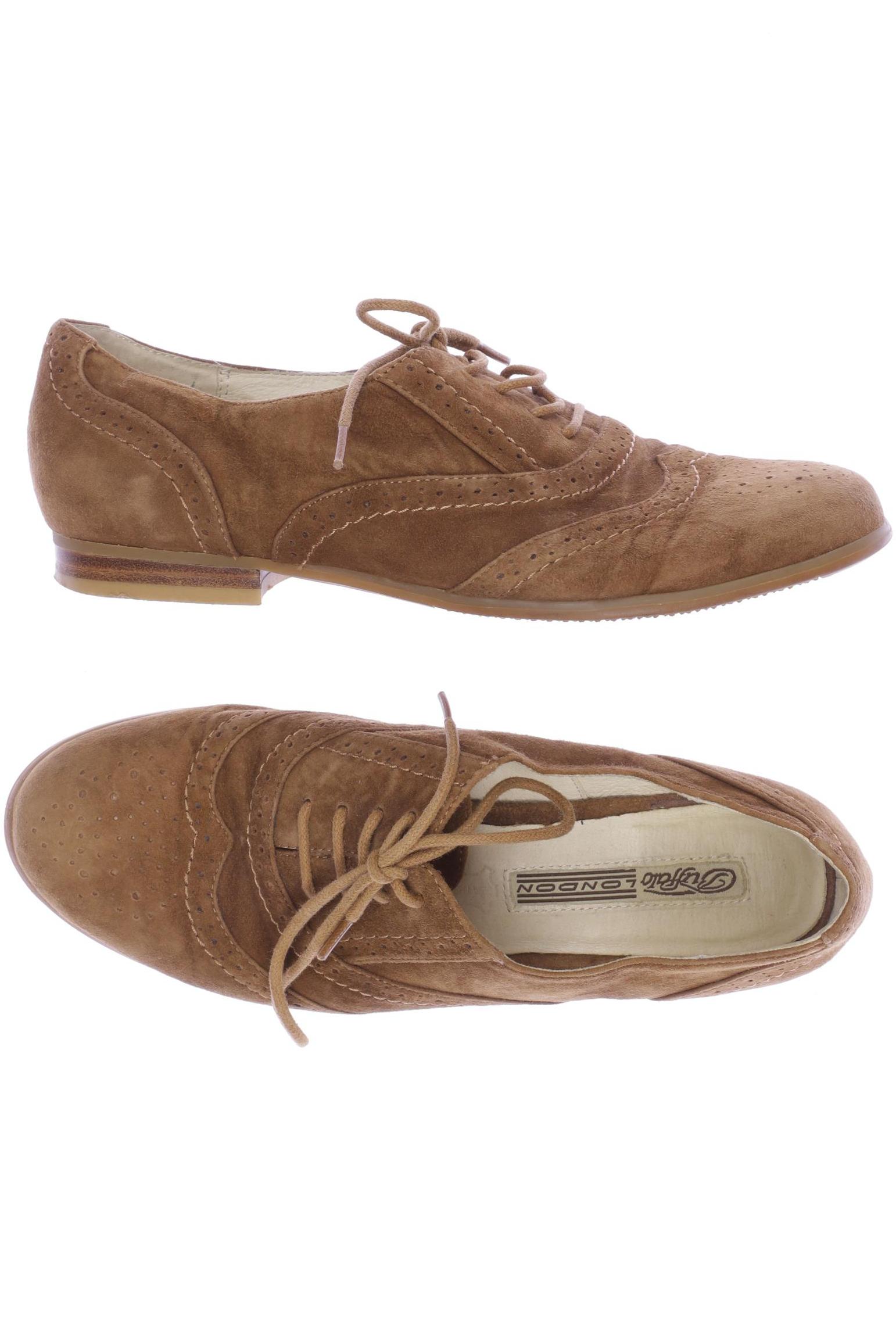 

Buffalo London Damen Halbschuh, braun, Gr. 36