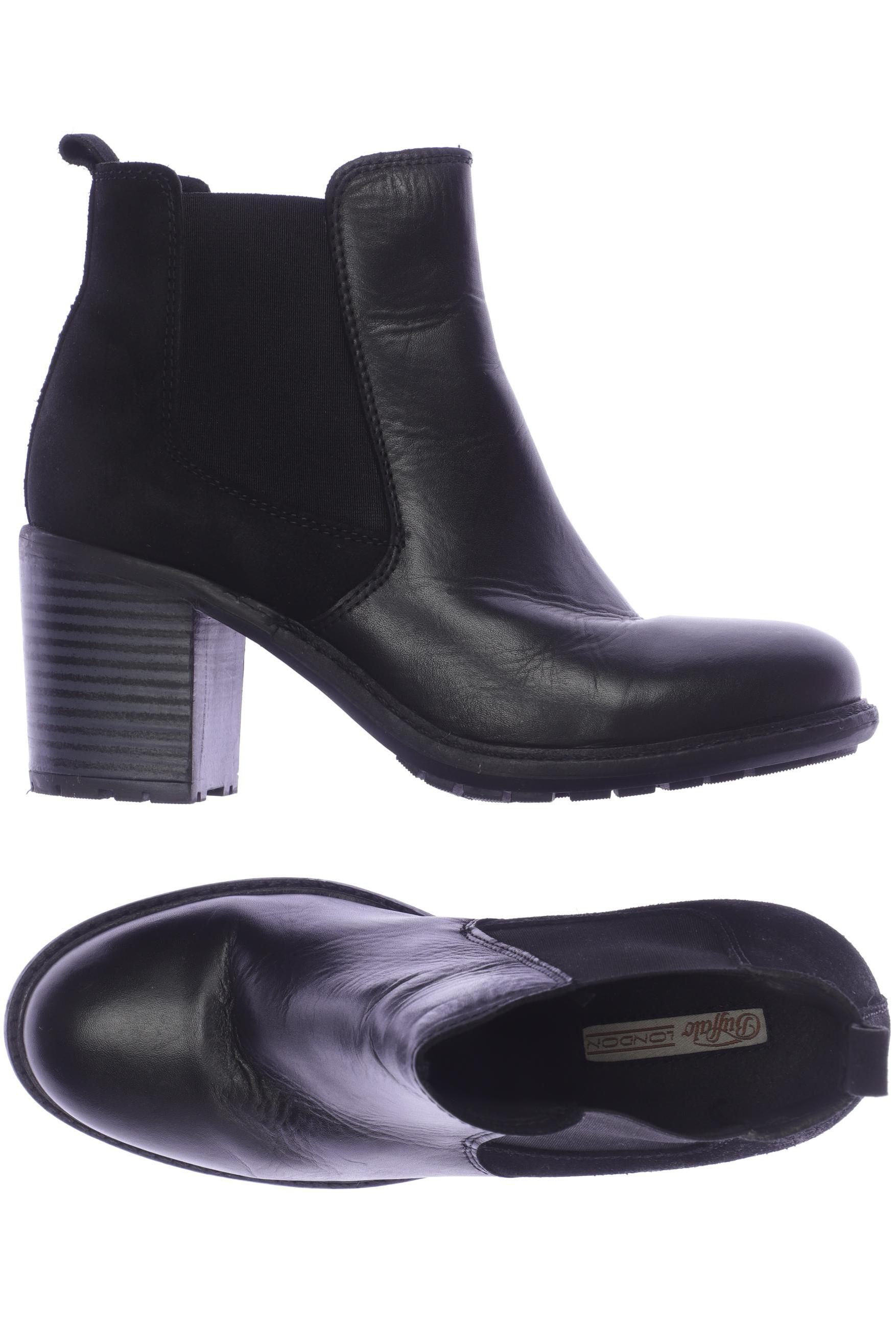 

Buffalo London Damen Stiefelette, schwarz, Gr. 38