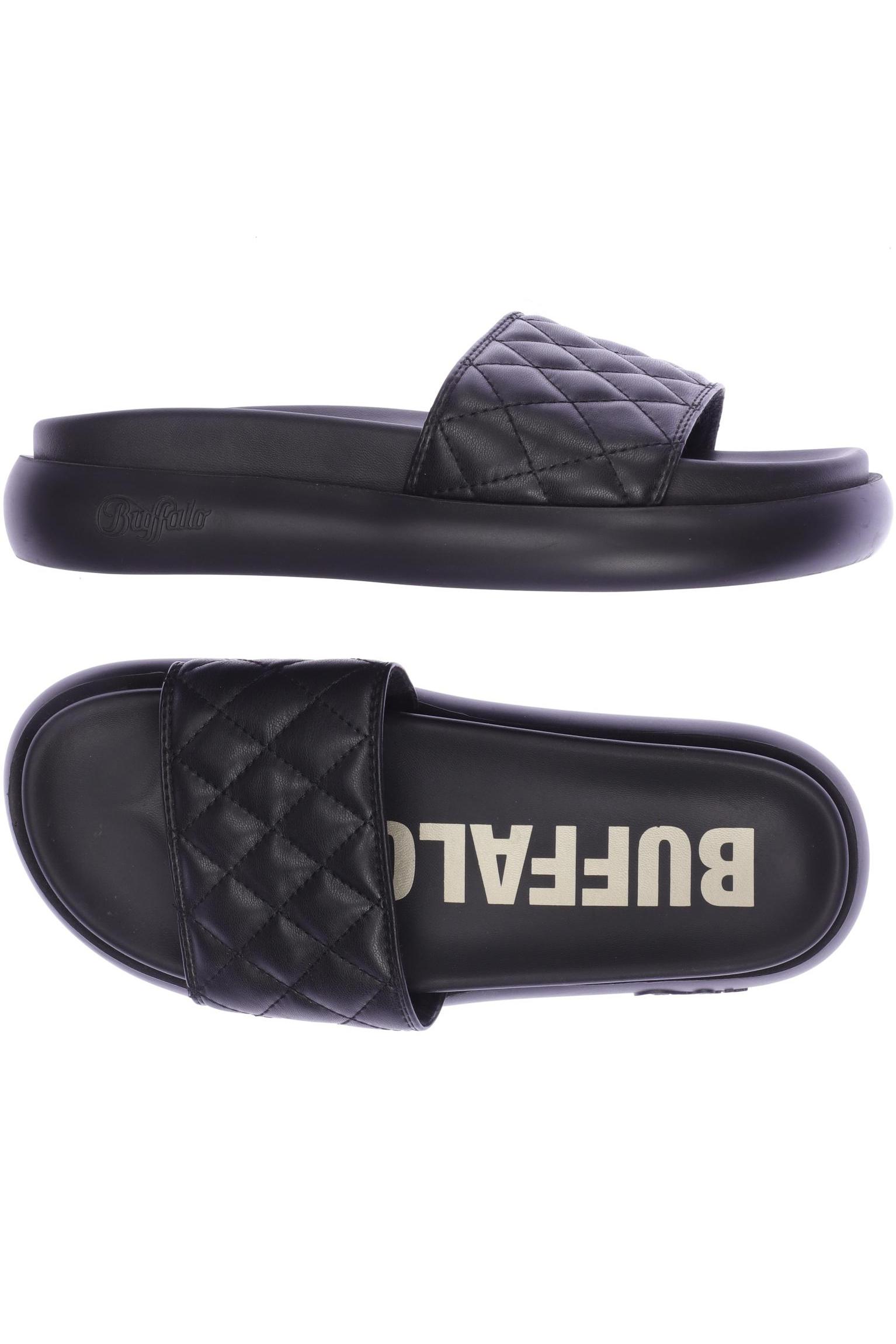 

Buffalo London Damen Sandale, schwarz, Gr. 38