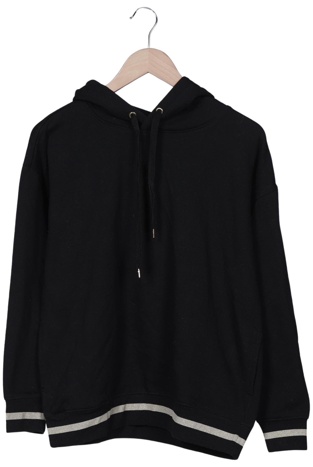 

Buffalo London Damen Kapuzenpullover, schwarz, Gr. 40