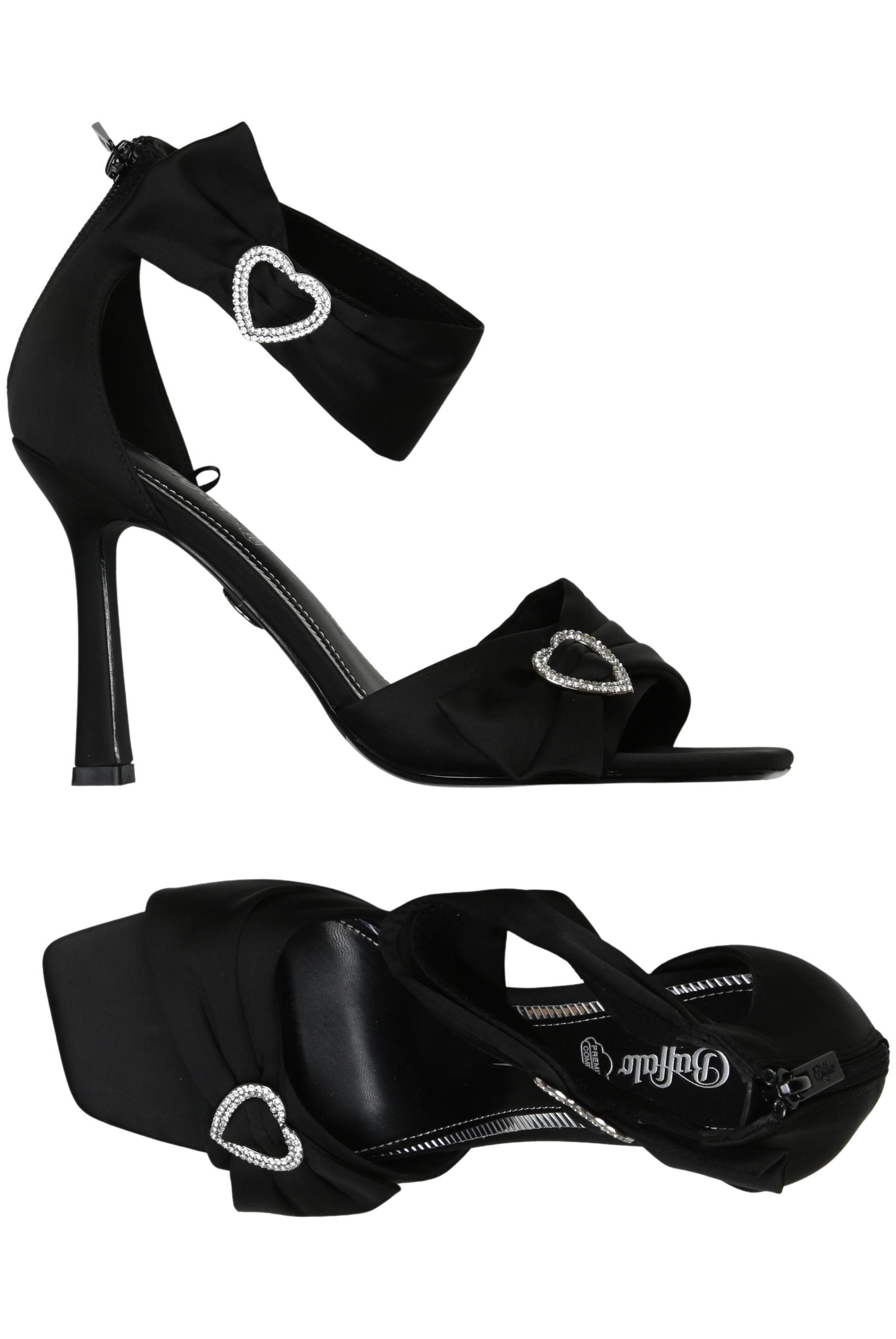 

Buffalo London Damen Sandale, schwarz, Gr. 42