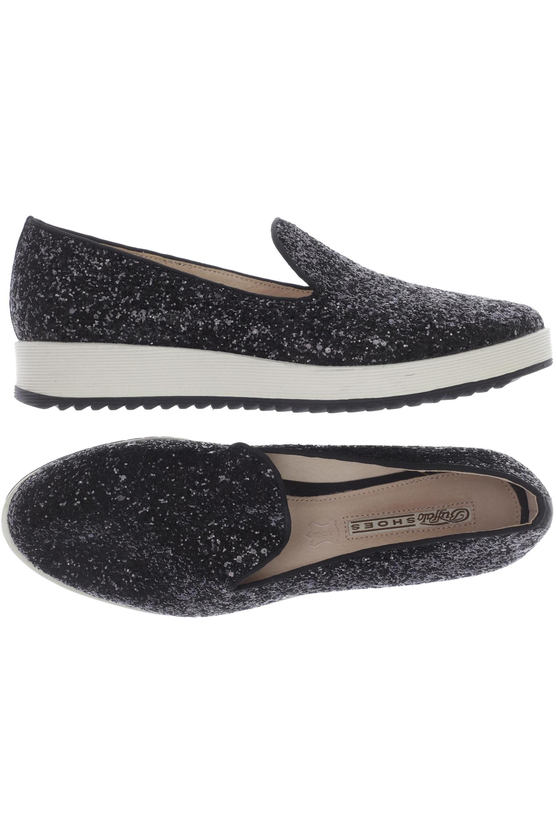

Buffalo London Damen Halbschuh, schwarz, Gr. 41