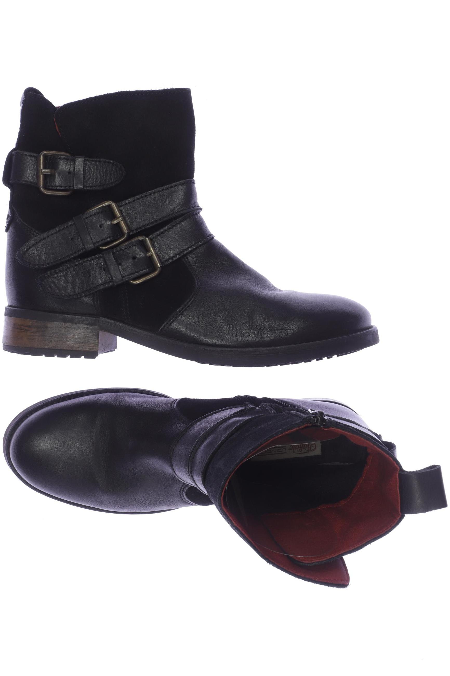 

Buffalo London Damen Stiefelette, schwarz, Gr. 41