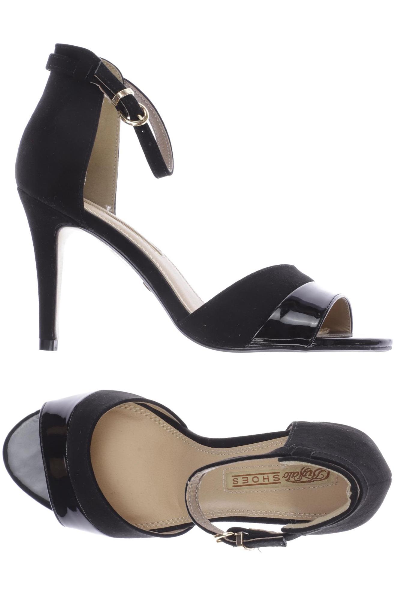 

Buffalo London Damen Sandale, schwarz, Gr. 37
