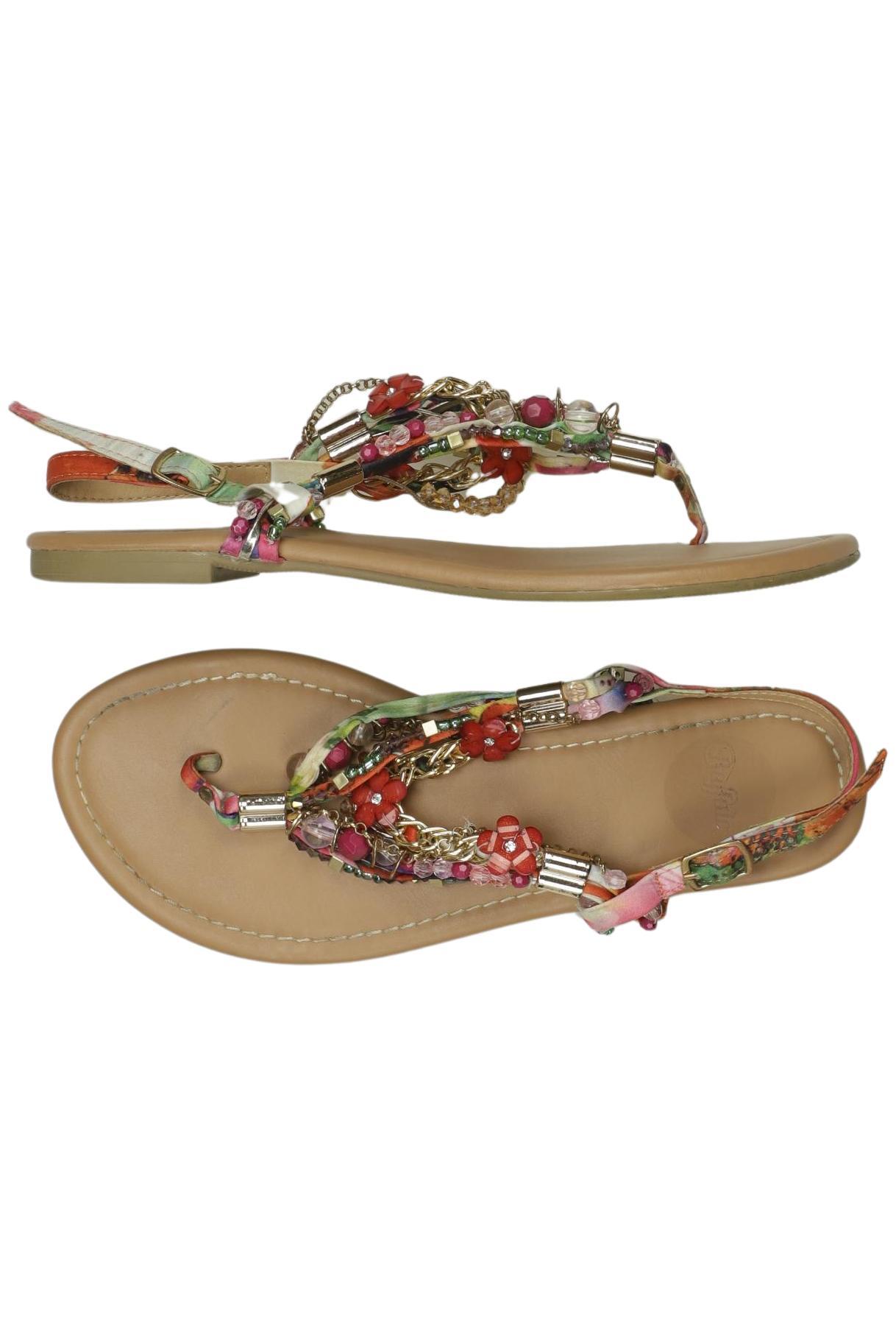 

Buffalo London Damen Sandale, silber, Gr. 36