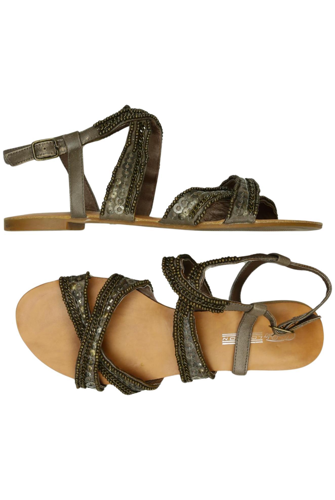 

Buffalo London Damen Sandale, braun, Gr. 39