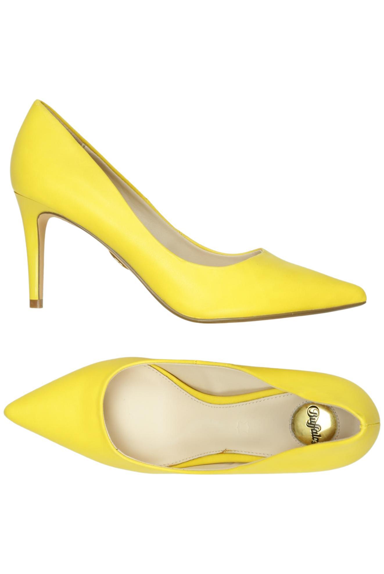 

Buffalo London Damen Pumps, gelb, Gr. 36