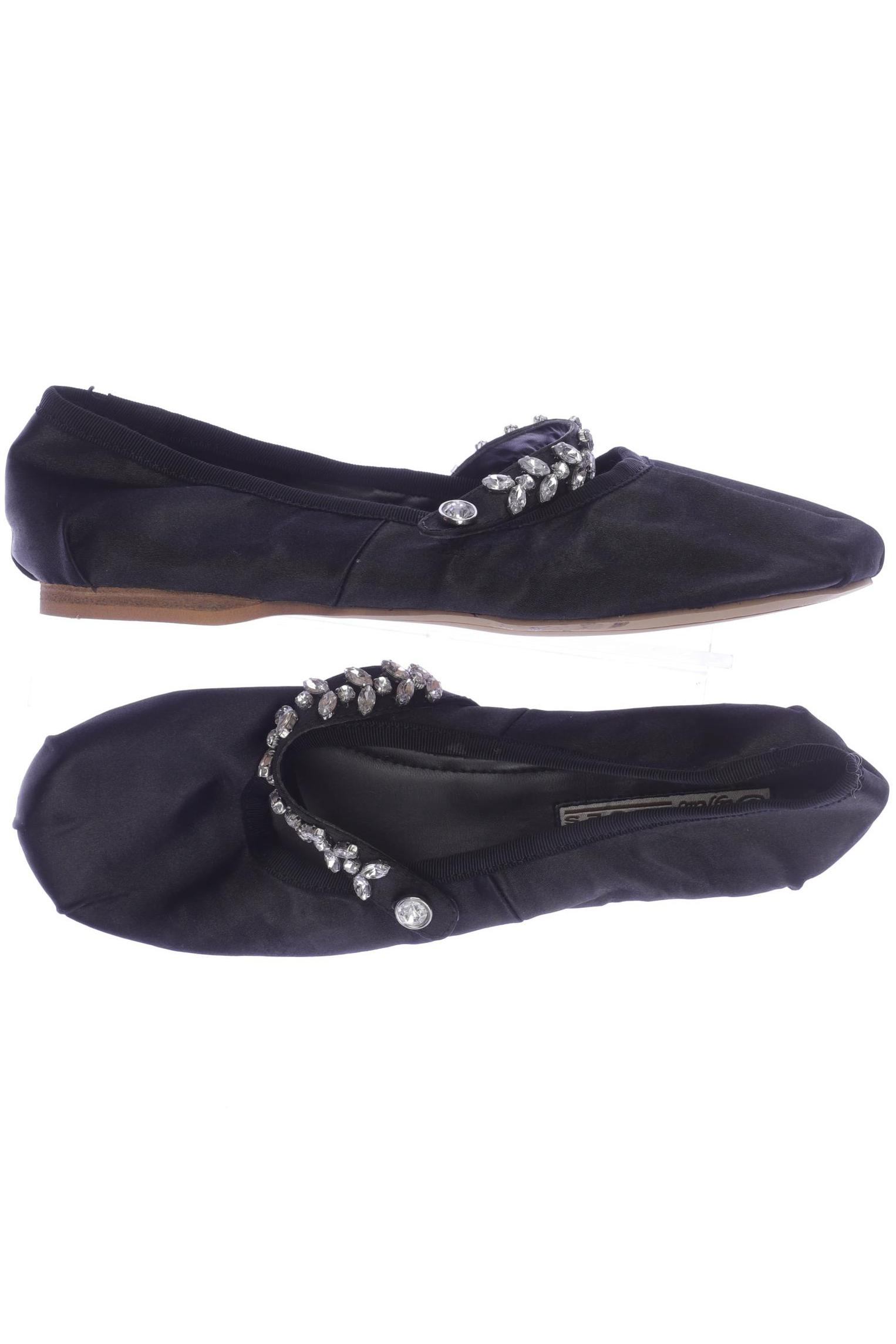 

Buffalo LONDON Damen Ballerinas, schwarz