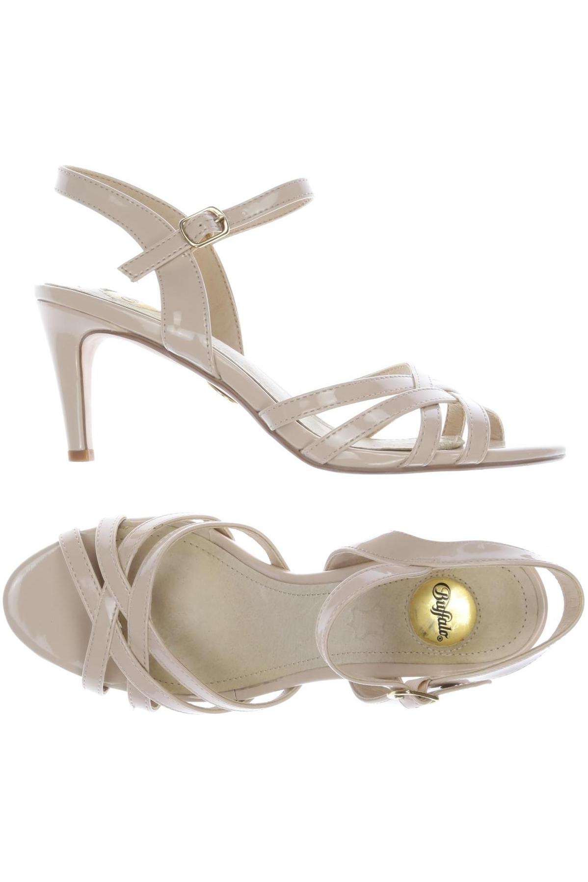 

Buffalo London Damen Sandale, beige, Gr. 37