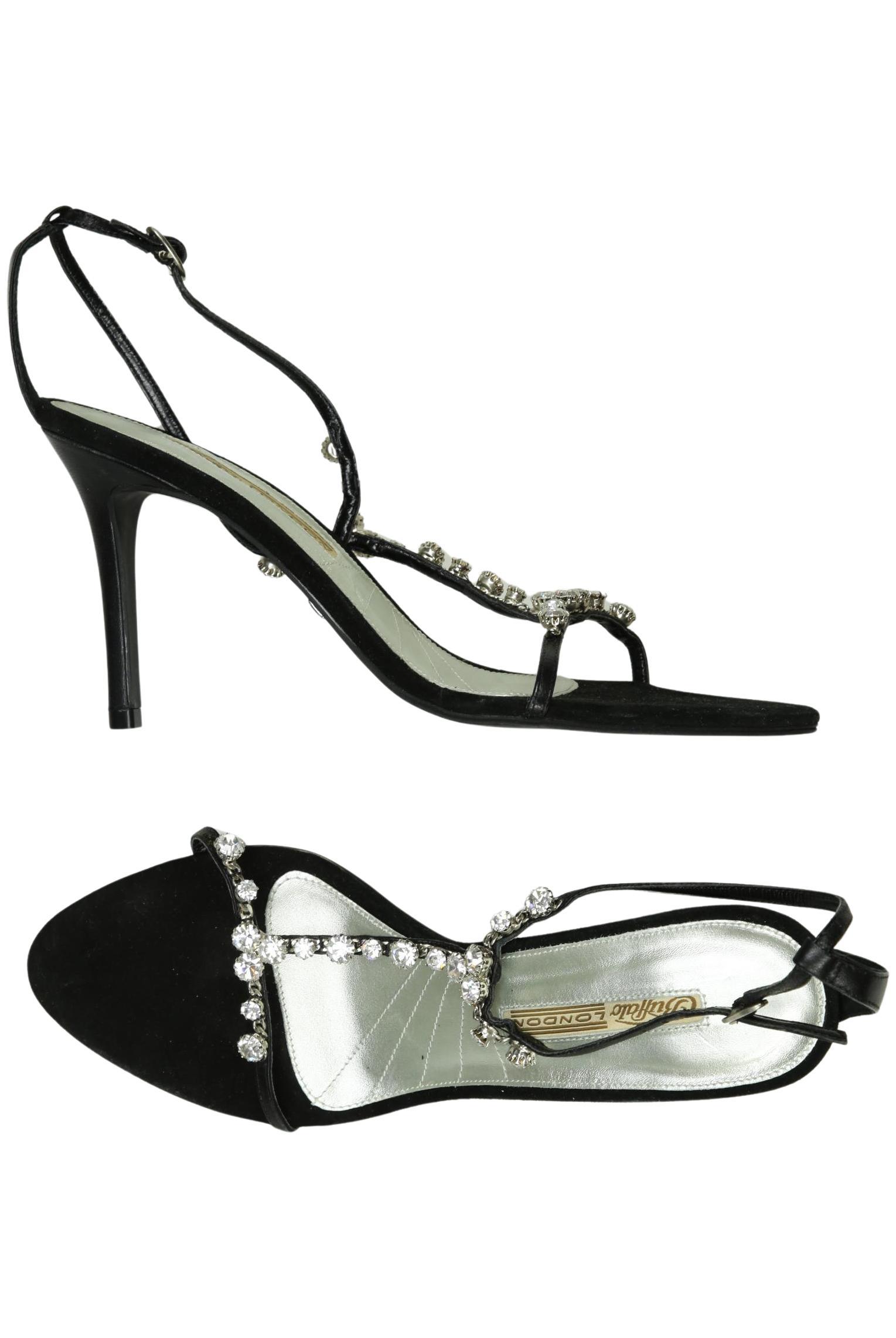 

Buffalo London Damen Sandale, schwarz, Gr. 39