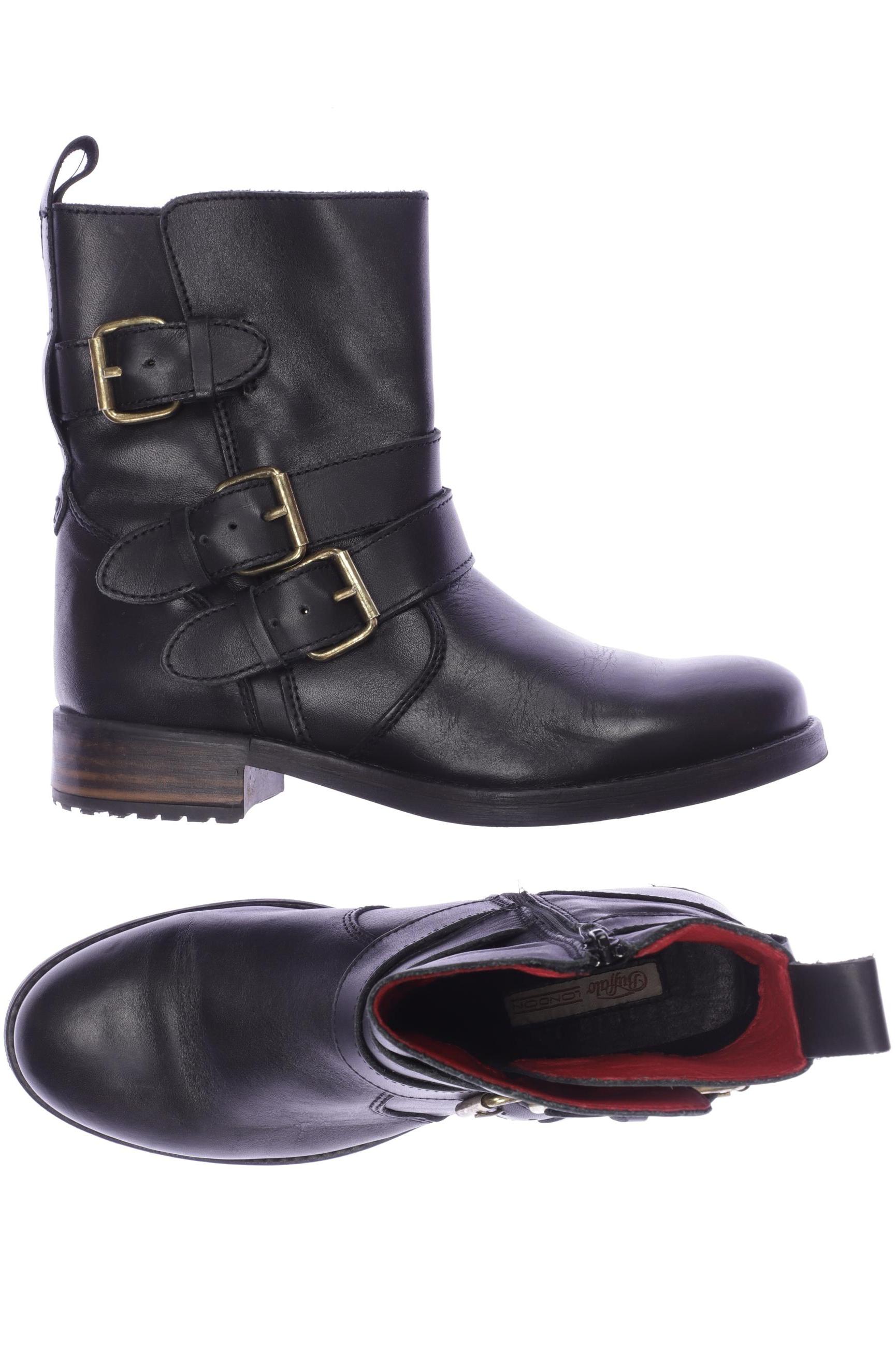 

Buffalo London Damen Stiefelette, schwarz, Gr. 38