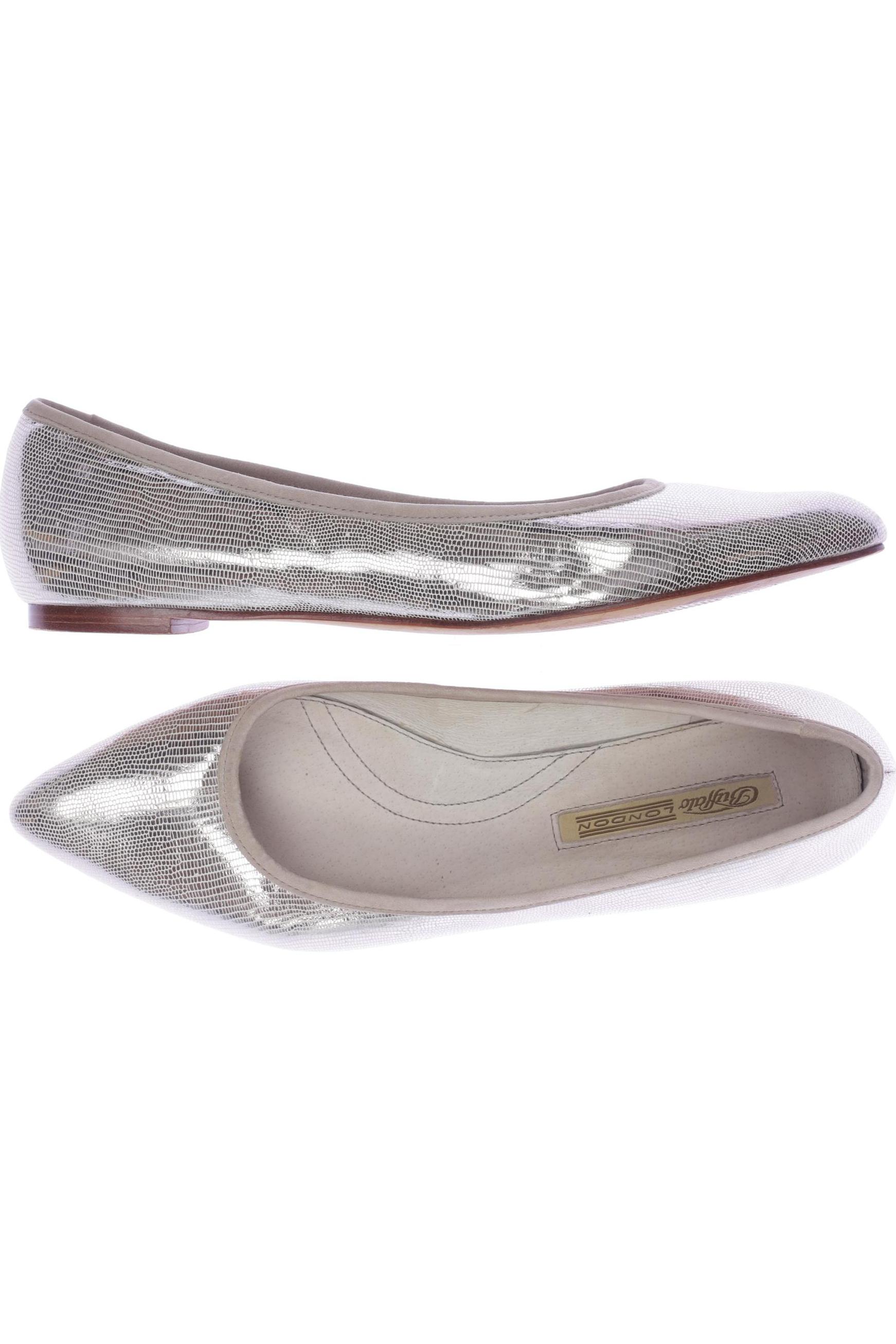 

Buffalo London Damen Ballerinas, silber, Gr. 40