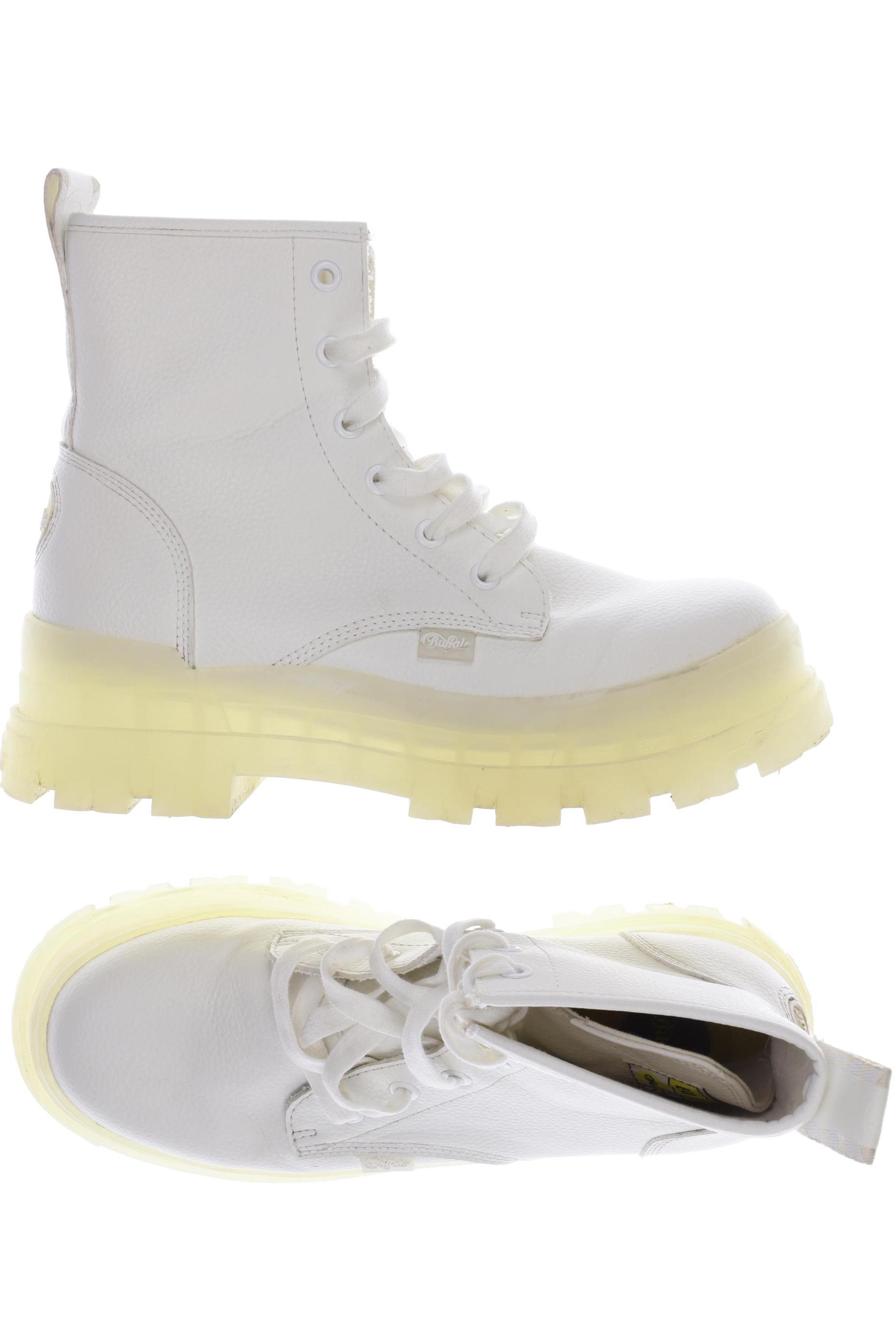 

Buffalo London Damen Stiefelette, weiß, Gr. 41