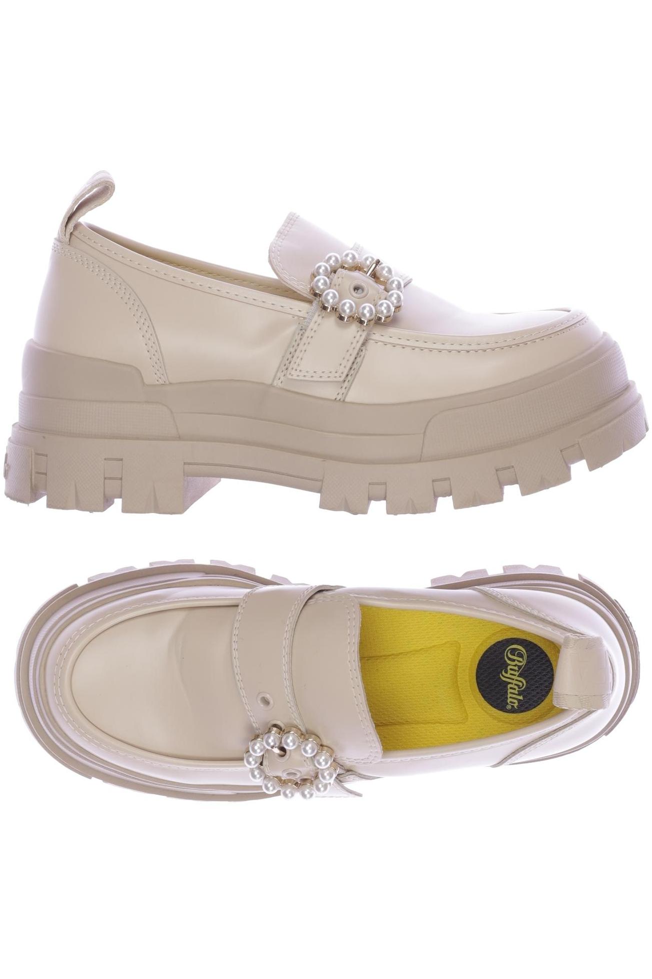 

Buffalo London Damen Halbschuh, beige, Gr. 37