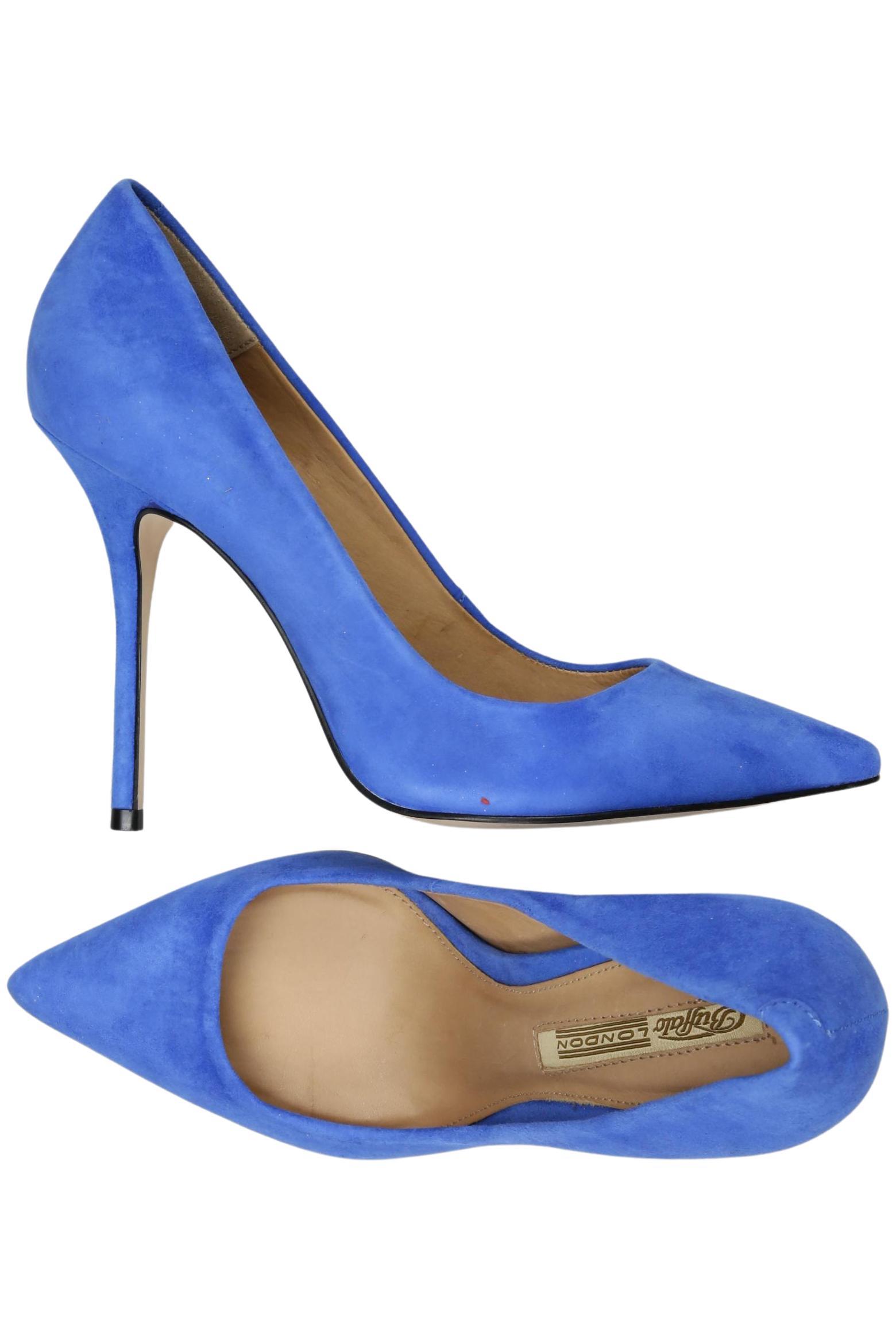 

Buffalo London Damen Pumps, blau, Gr. 38