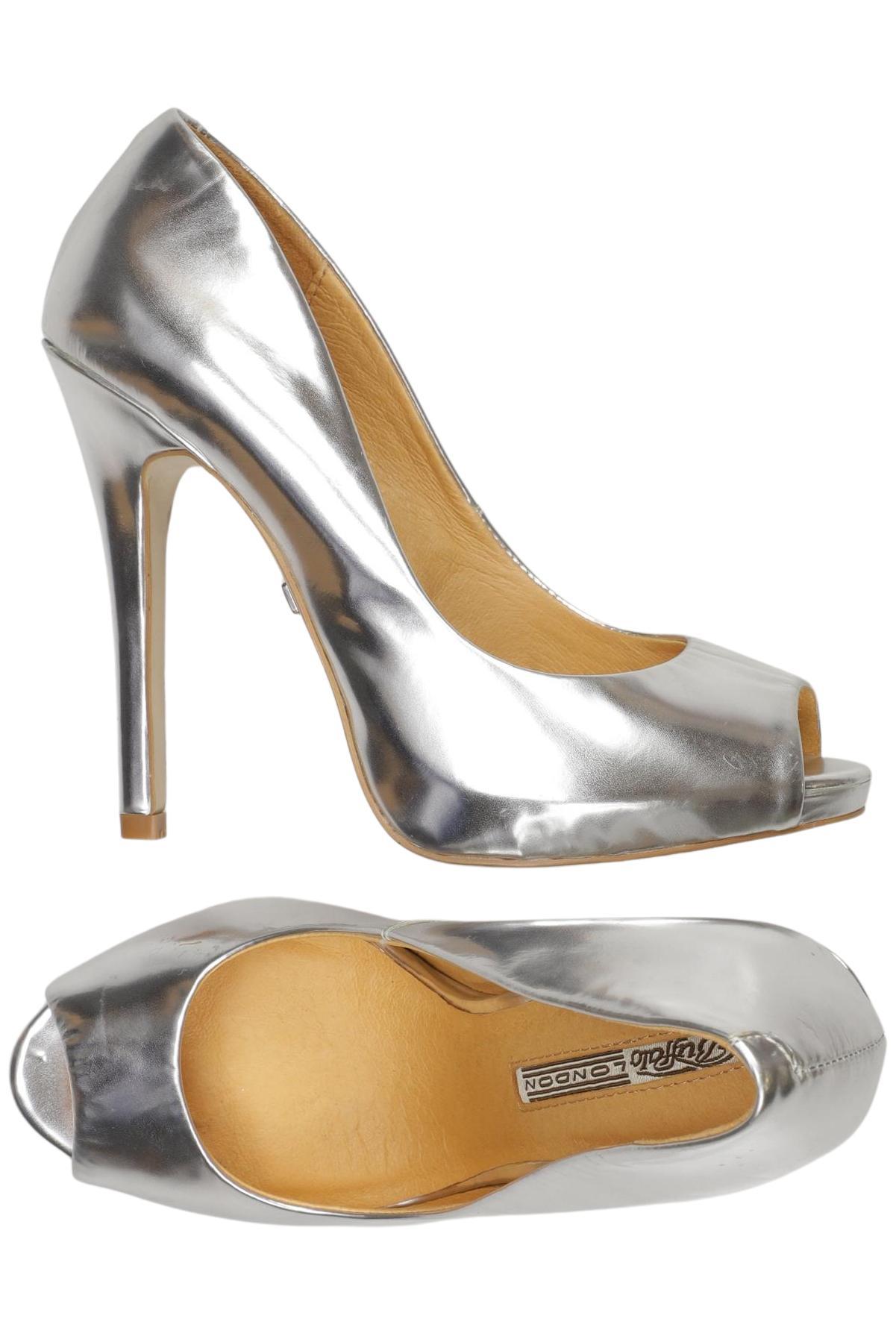 

Buffalo London Damen Pumps, grau, Gr. 37