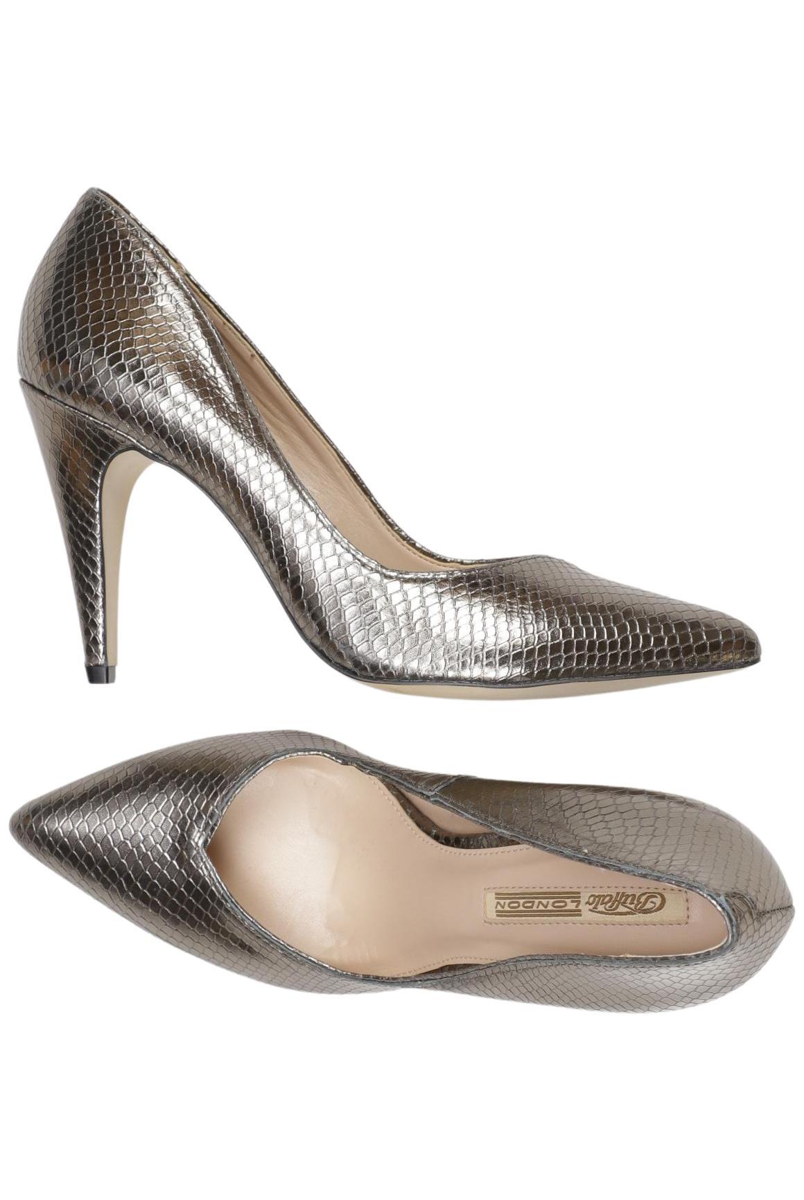 

Buffalo London Damen Pumps, silber, Gr. 40