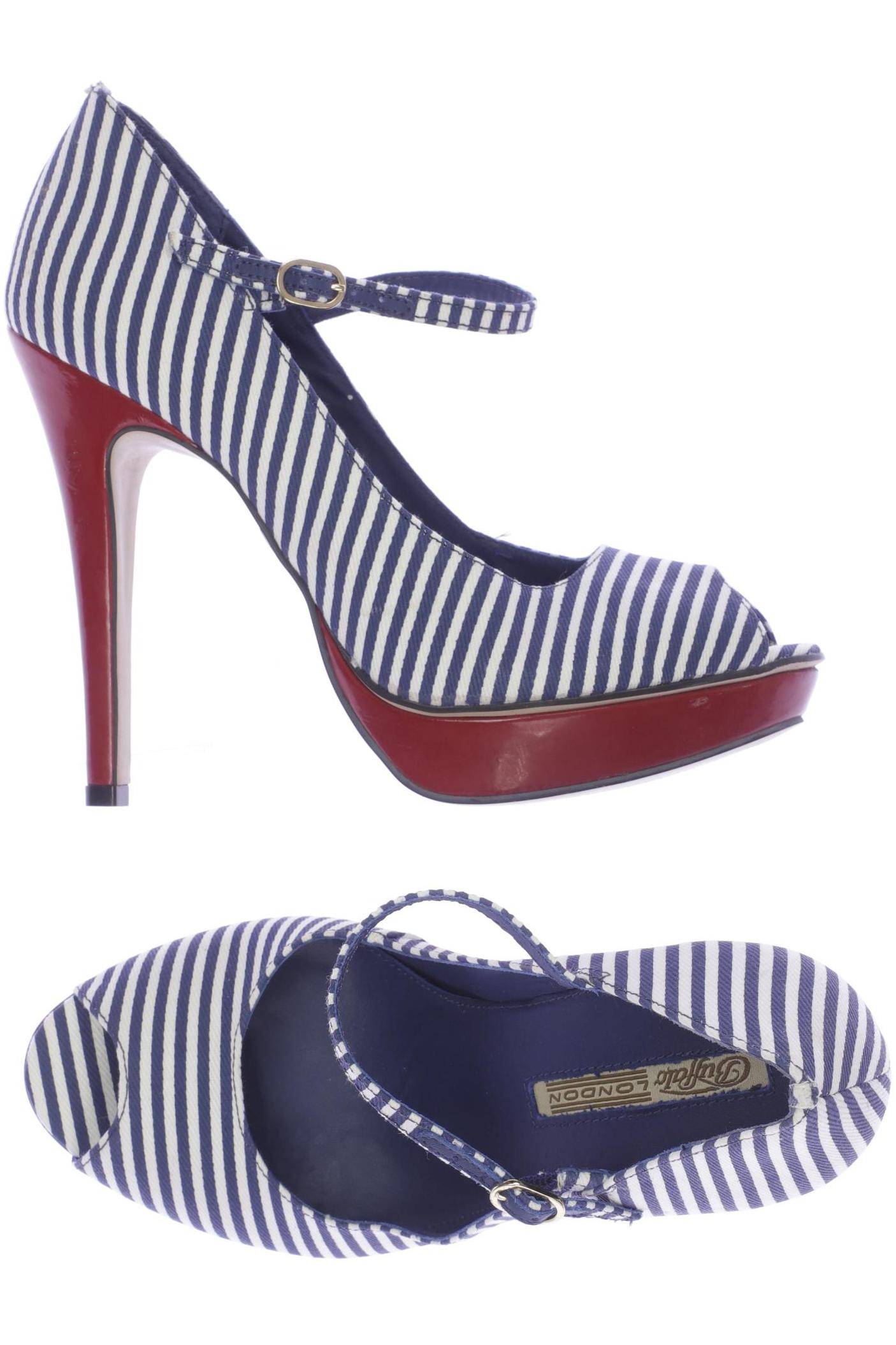 

Buffalo London Damen Pumps, blau, Gr. 39
