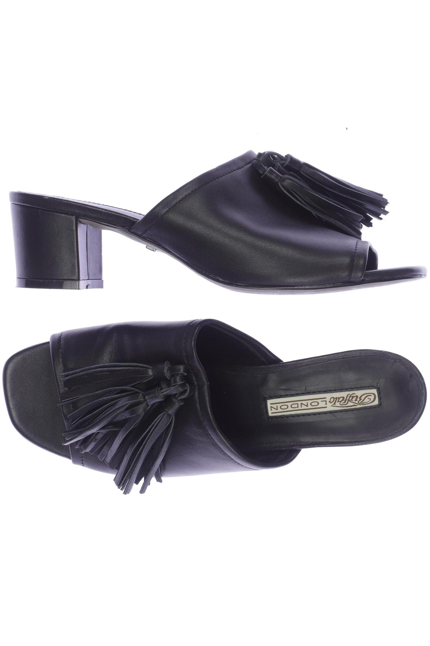 

Buffalo London Damen Sandale, schwarz, Gr. 39
