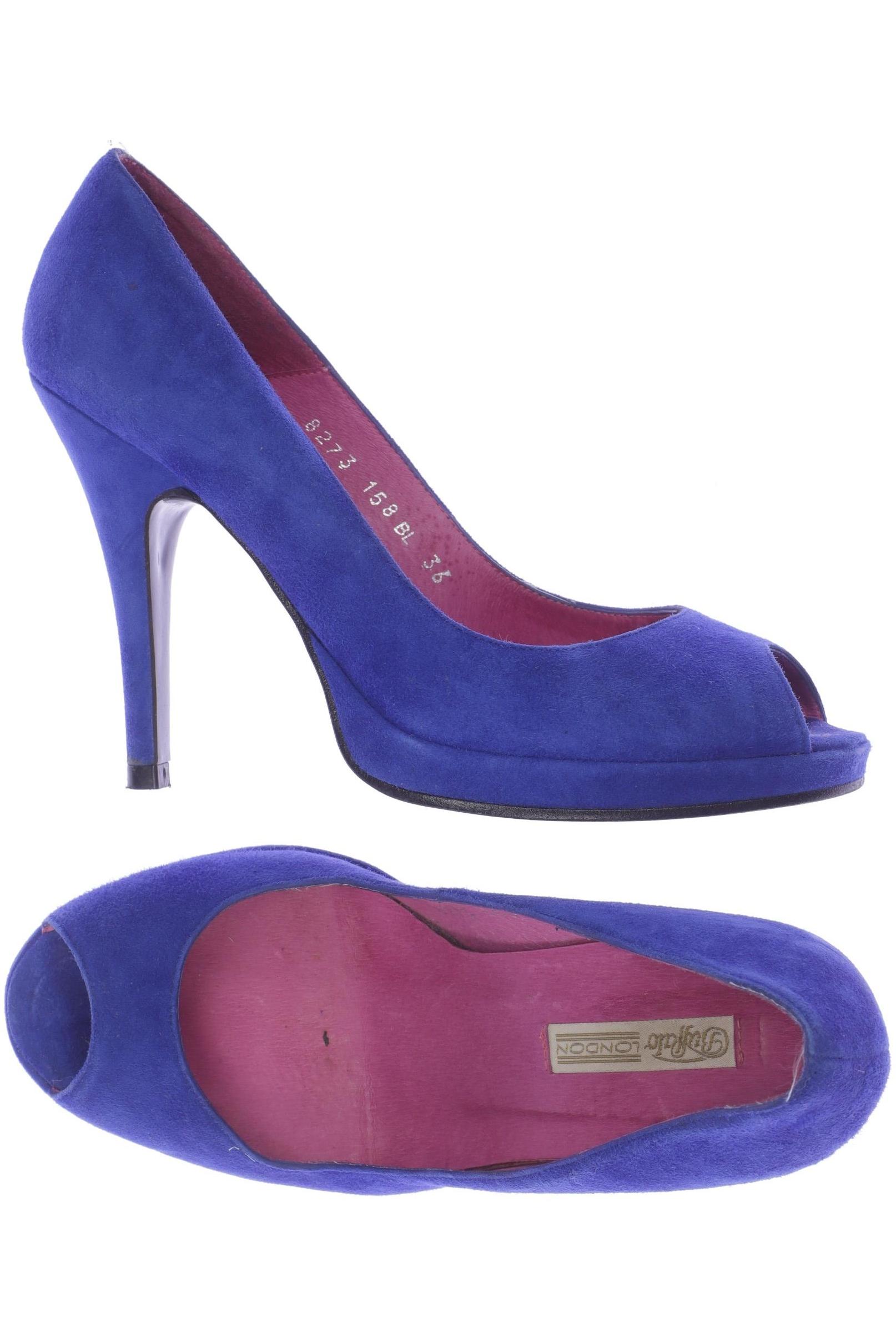 Thumbnail - Buffalo London Damen Pumps, blau, Gr. 36