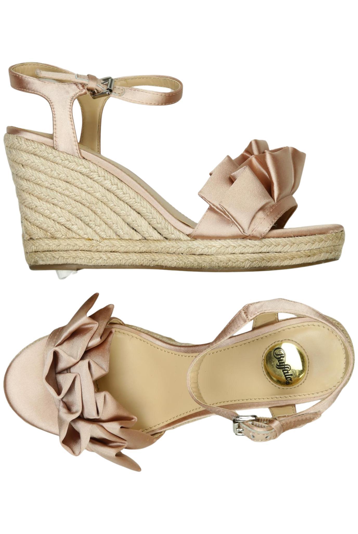 

Buffalo London Damen Sandale, beige, Gr. 38