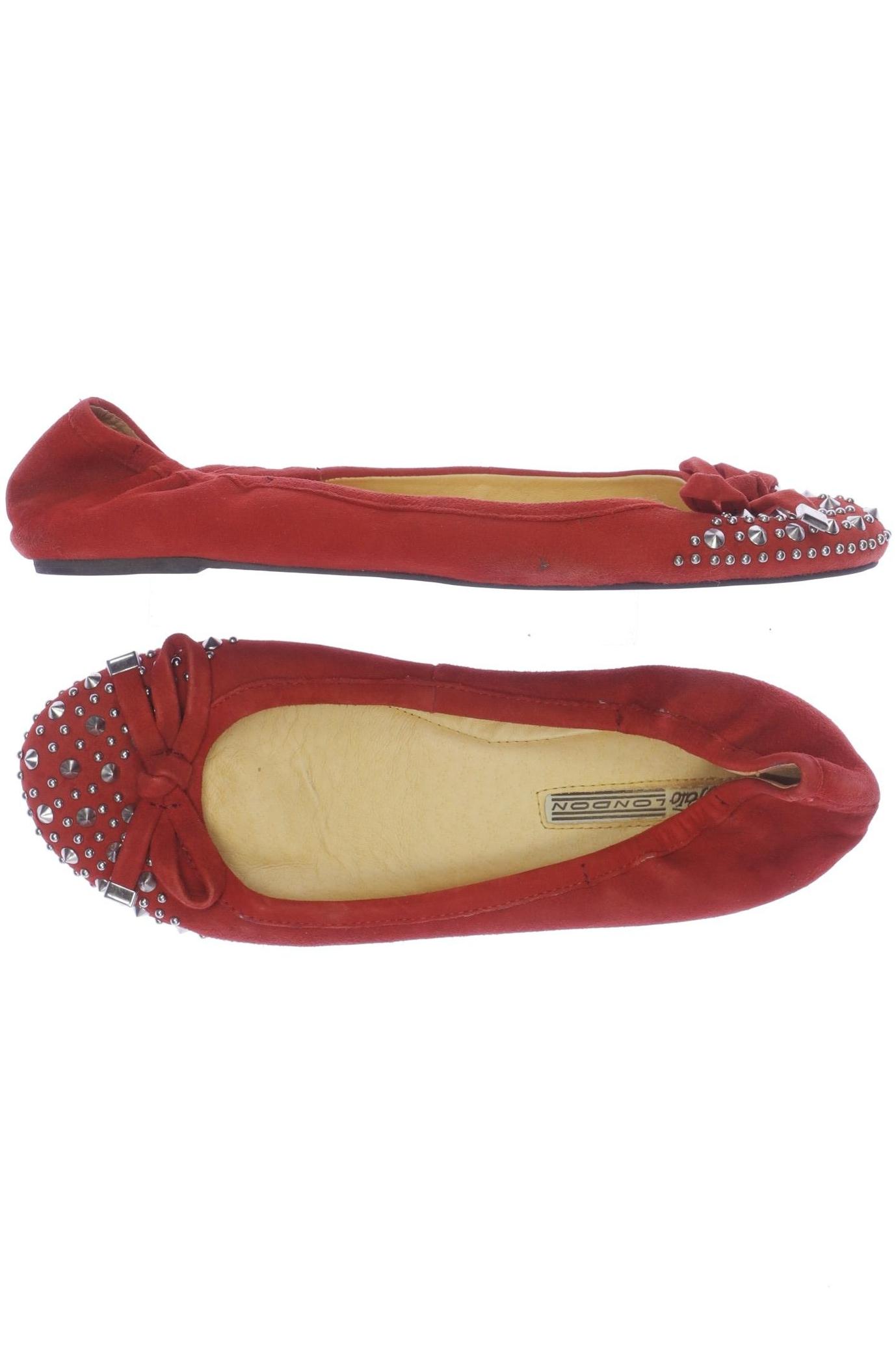 

Buffalo London Damen Ballerinas, rot, Gr. 39
