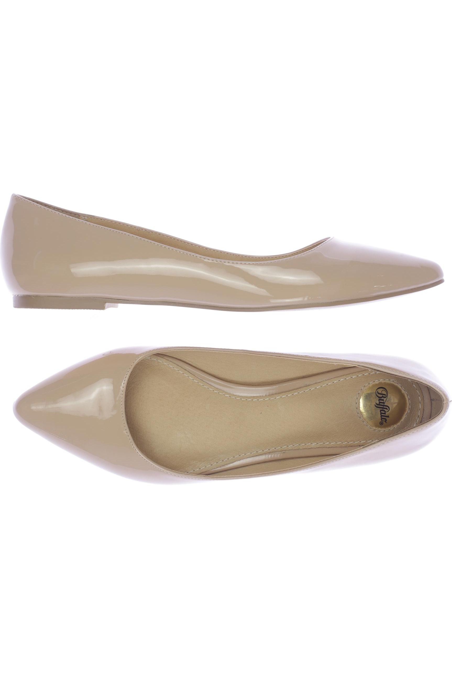 

Buffalo London Damen Ballerinas, beige, Gr. 39