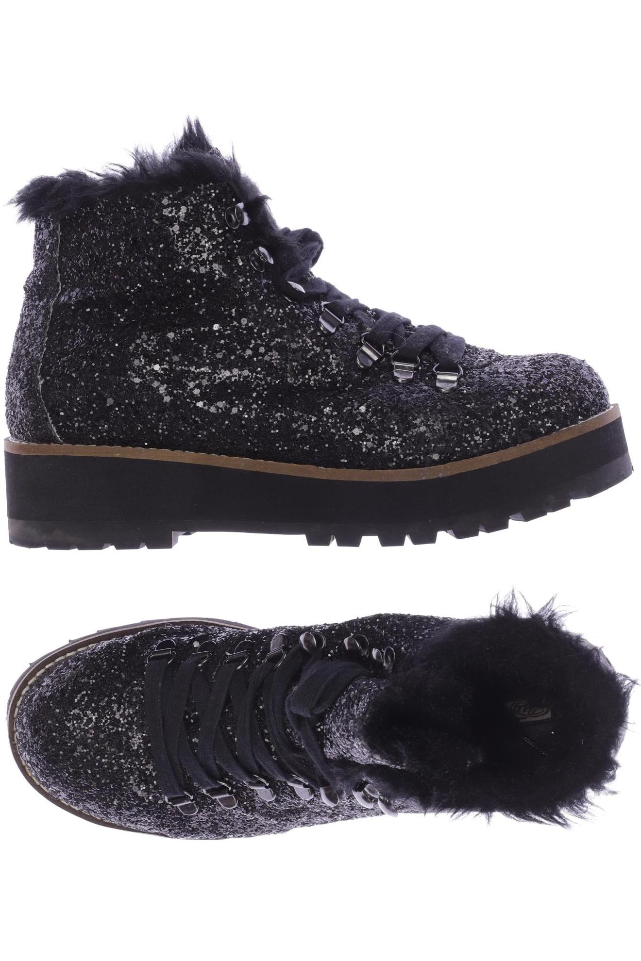

Buffalo London Damen Stiefelette, schwarz, Gr. 38
