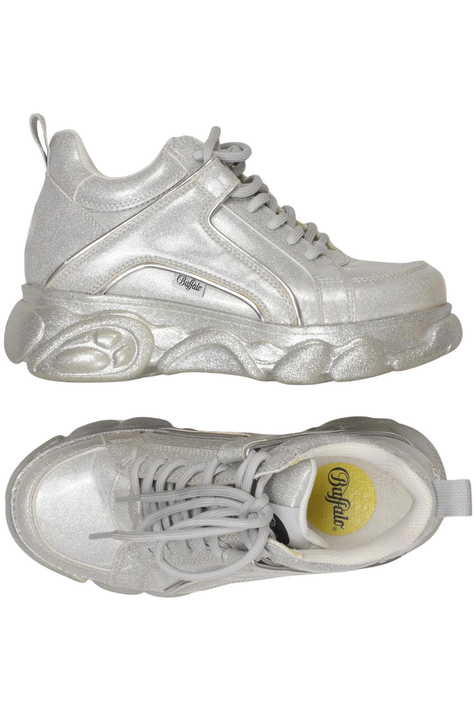 

Buffalo London Damen Sneakers, silber, Gr. 38