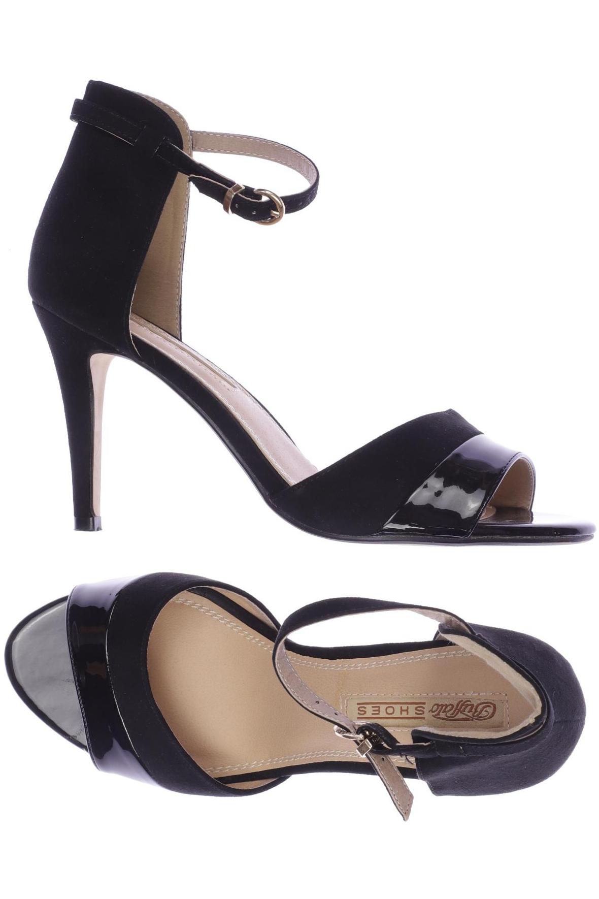 

Buffalo London Damen Sandale, schwarz, Gr. 39
