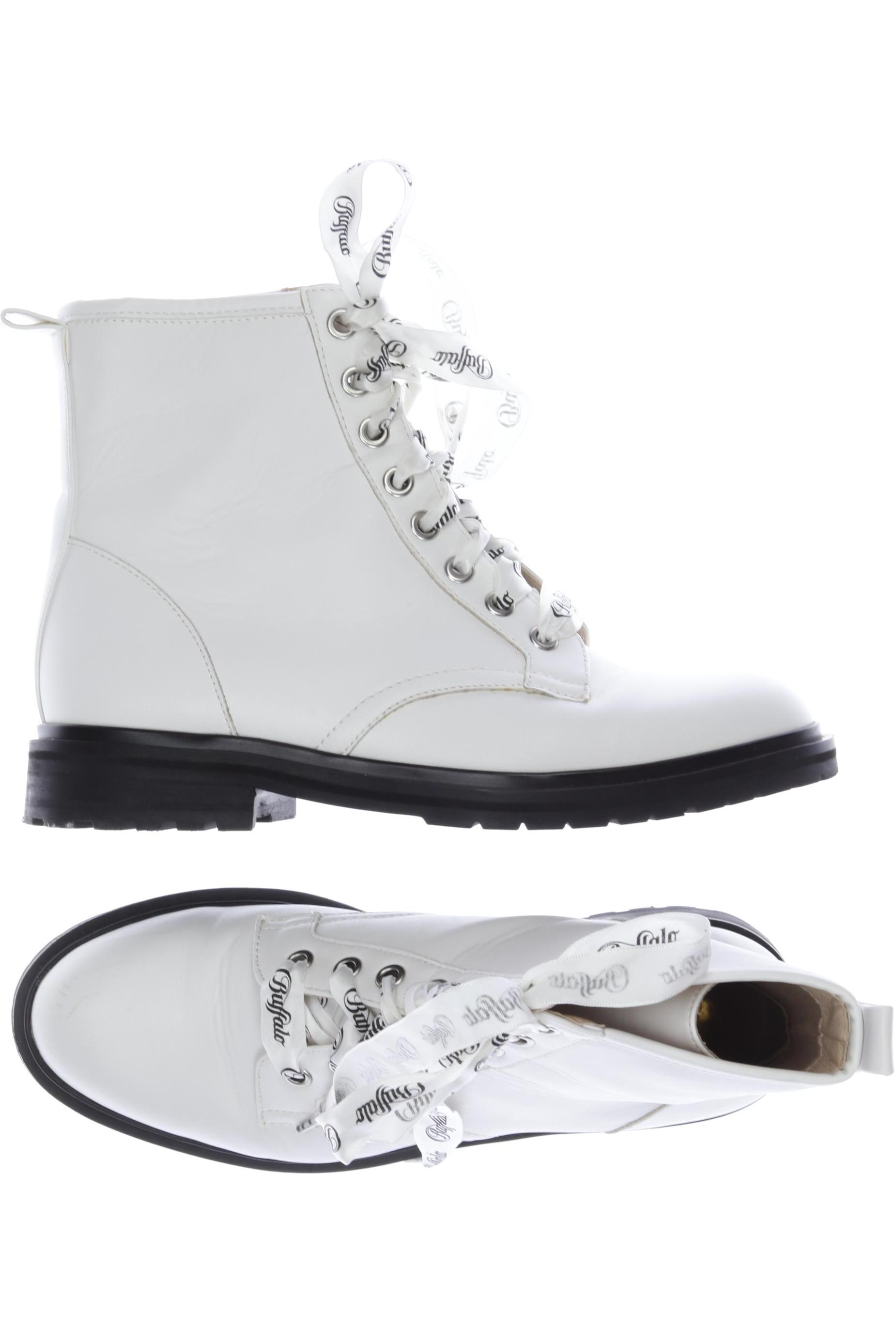 

Buffalo London Damen Stiefelette, weiß, Gr. 36