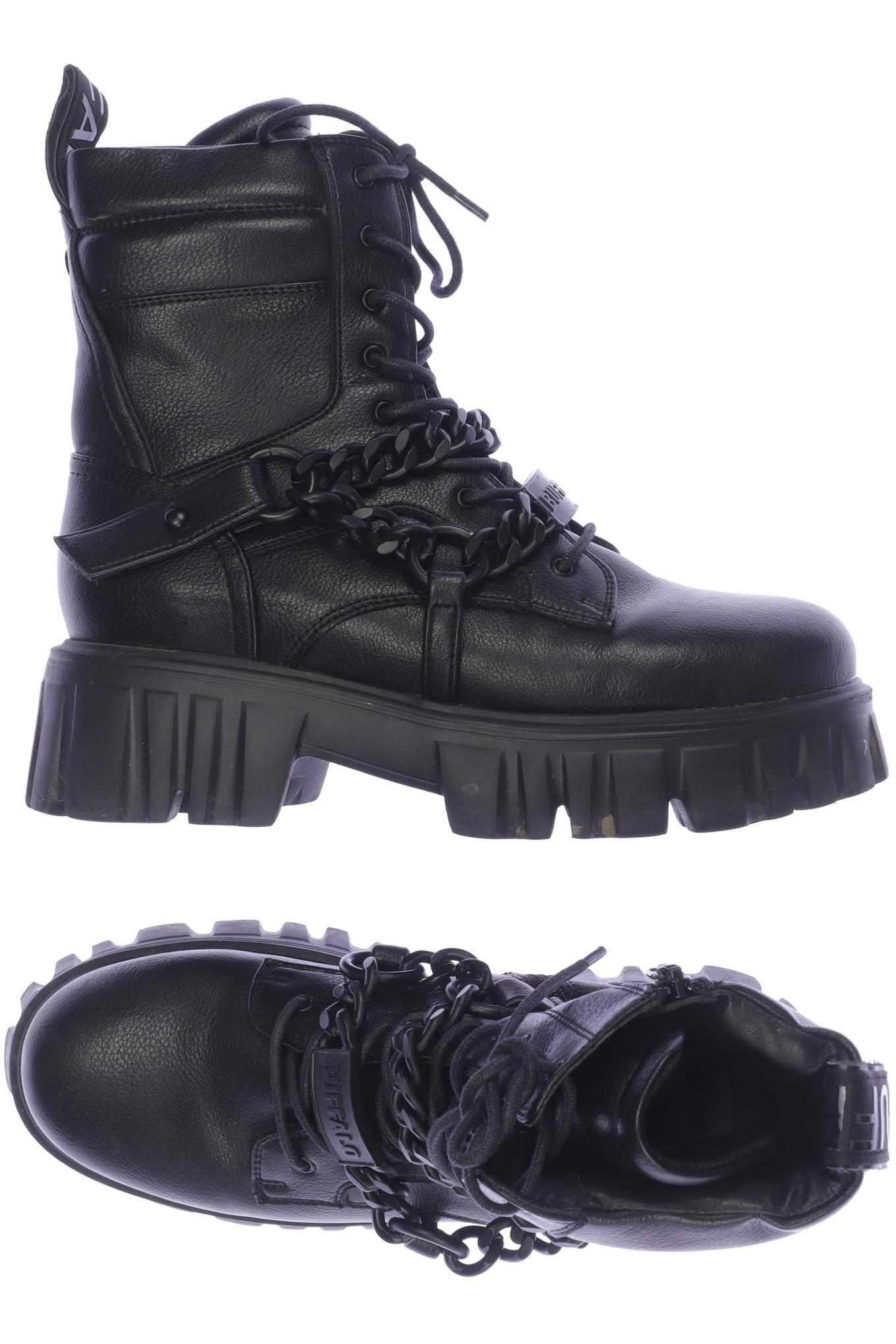 

Buffalo London Damen Stiefelette, schwarz, Gr. 41