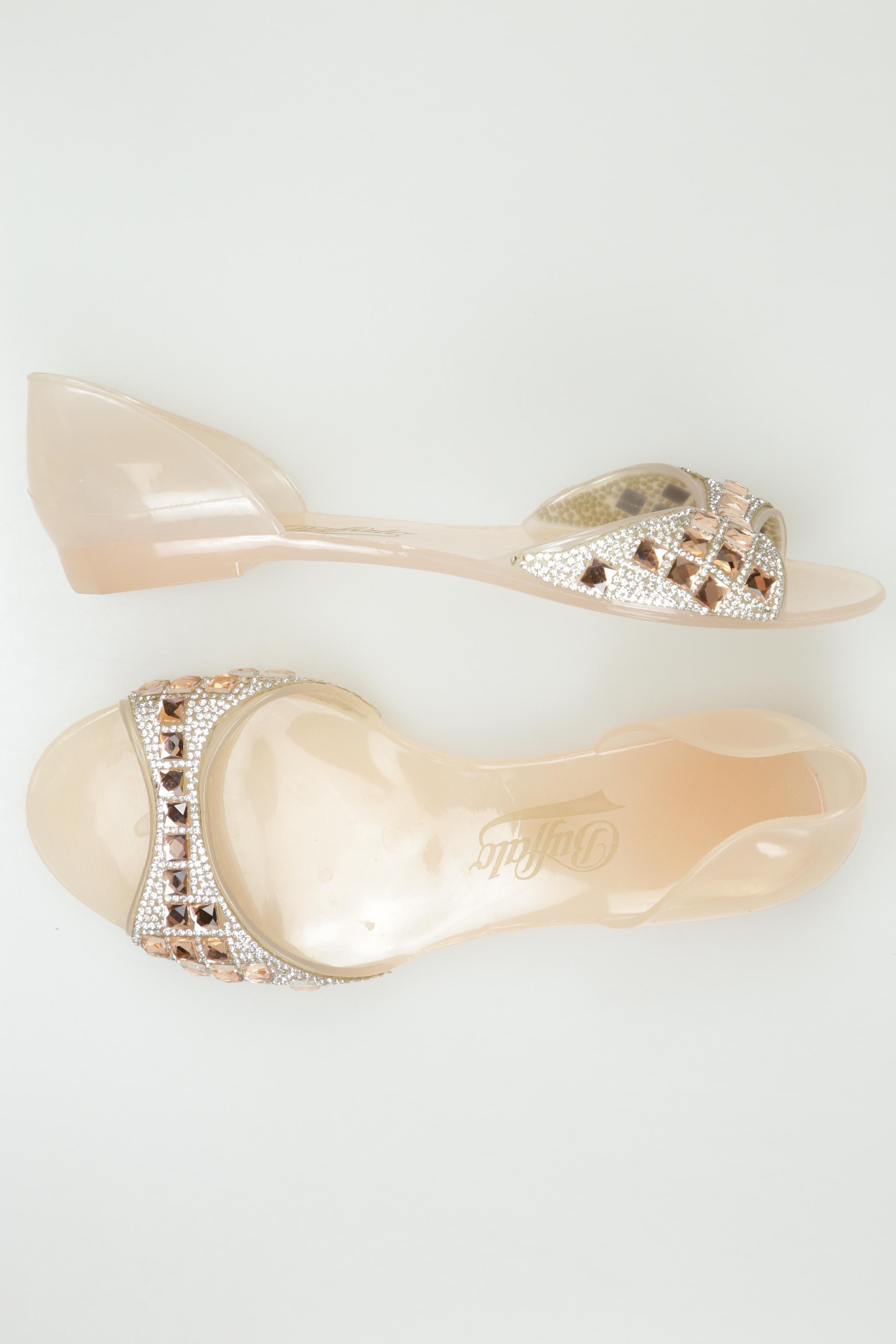 

Buffalo London Damen Sandale, beige, Gr. 37
