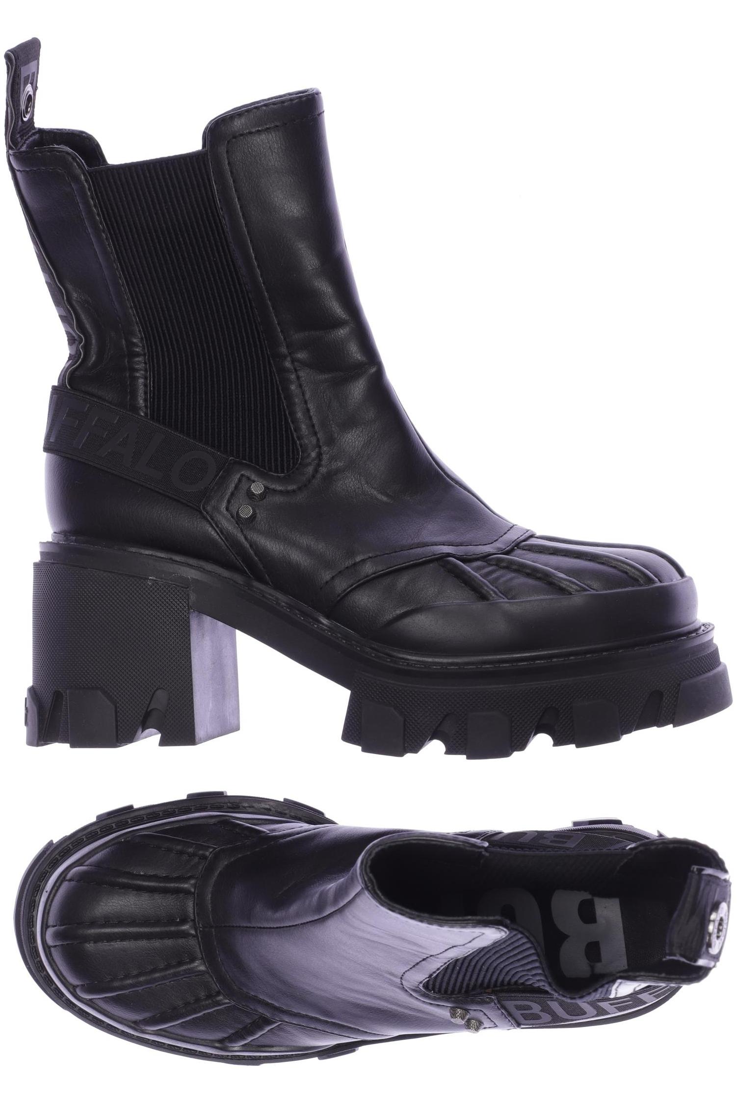 

Buffalo London Damen Stiefelette, schwarz, Gr. 38