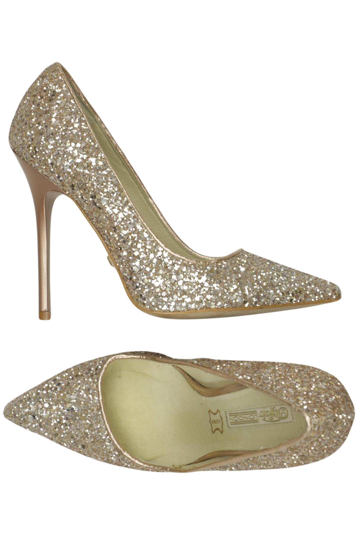

Buffalo London Damen Pumps, gold, Gr. 36