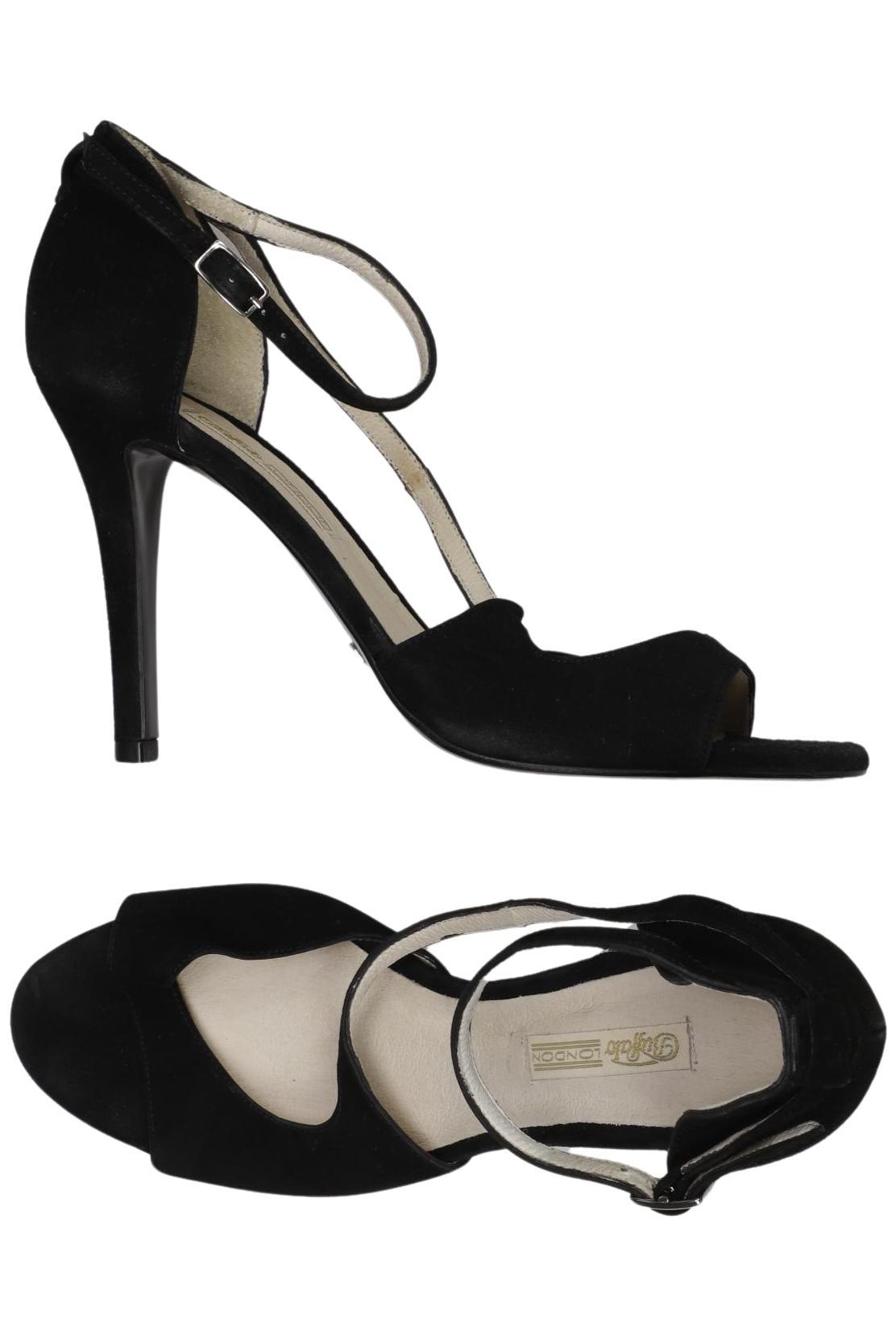 

Buffalo London Damen Sandale, schwarz, Gr. 39
