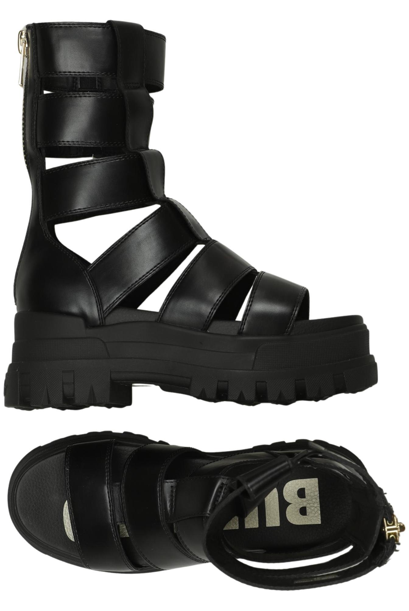 

Buffalo London Damen Sandale, schwarz, Gr. 37