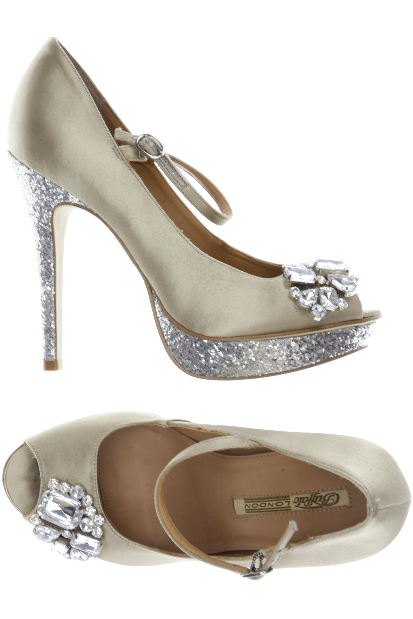 

Buffalo London Damen Pumps, beige, Gr. 40