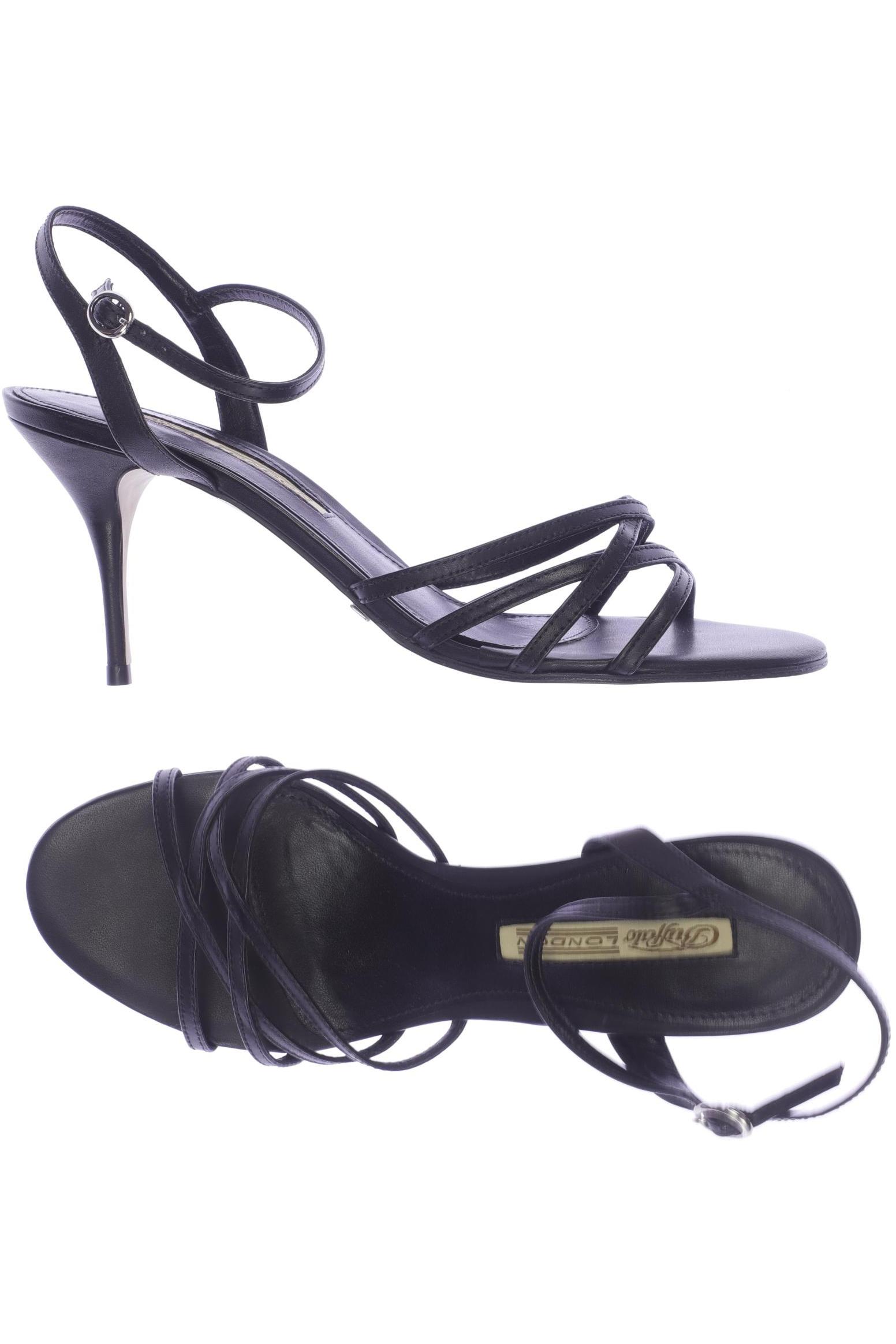 

Buffalo LONDON Damen Sandale, schwarz