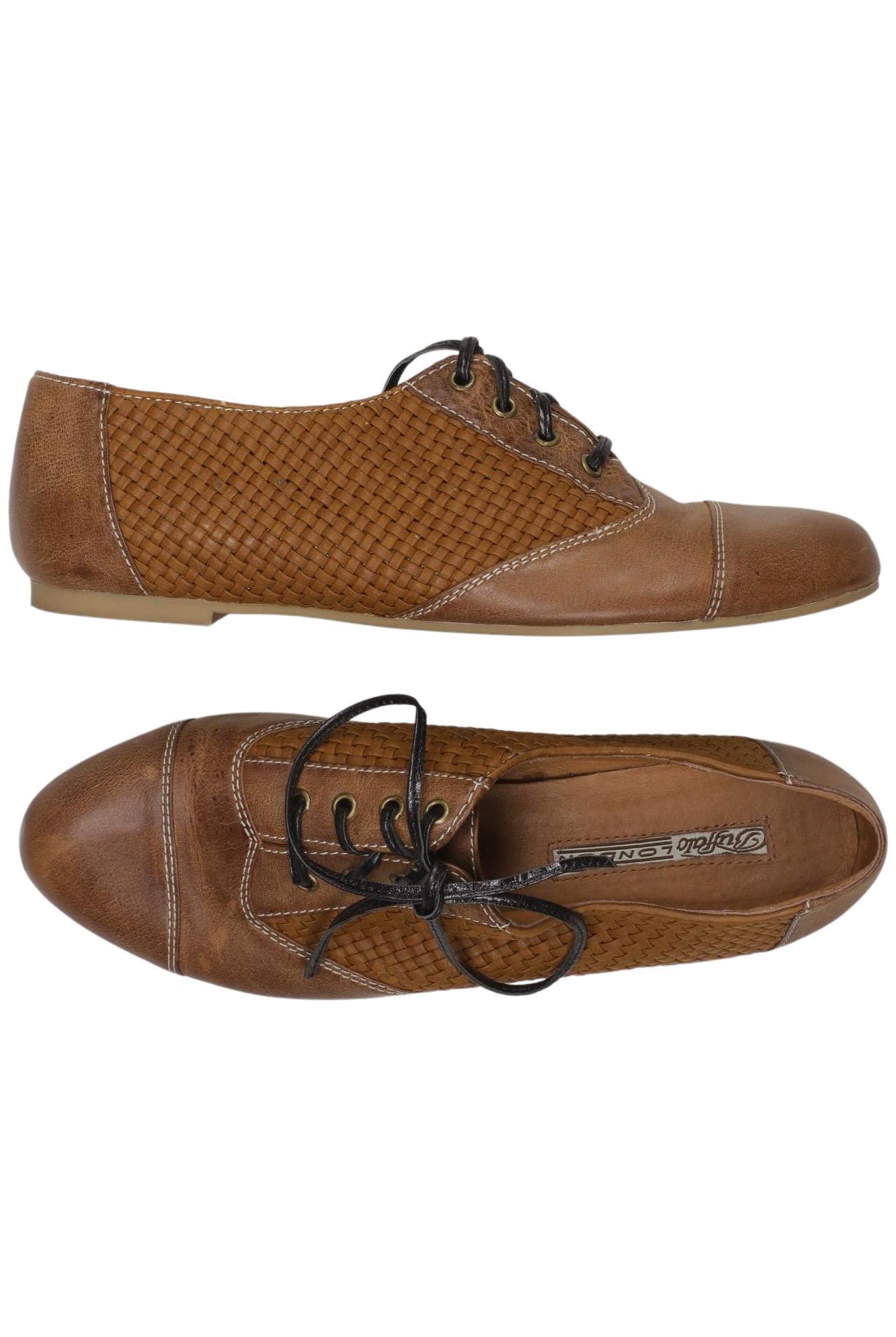 

Buffalo London Damen Halbschuh, braun, Gr. 38