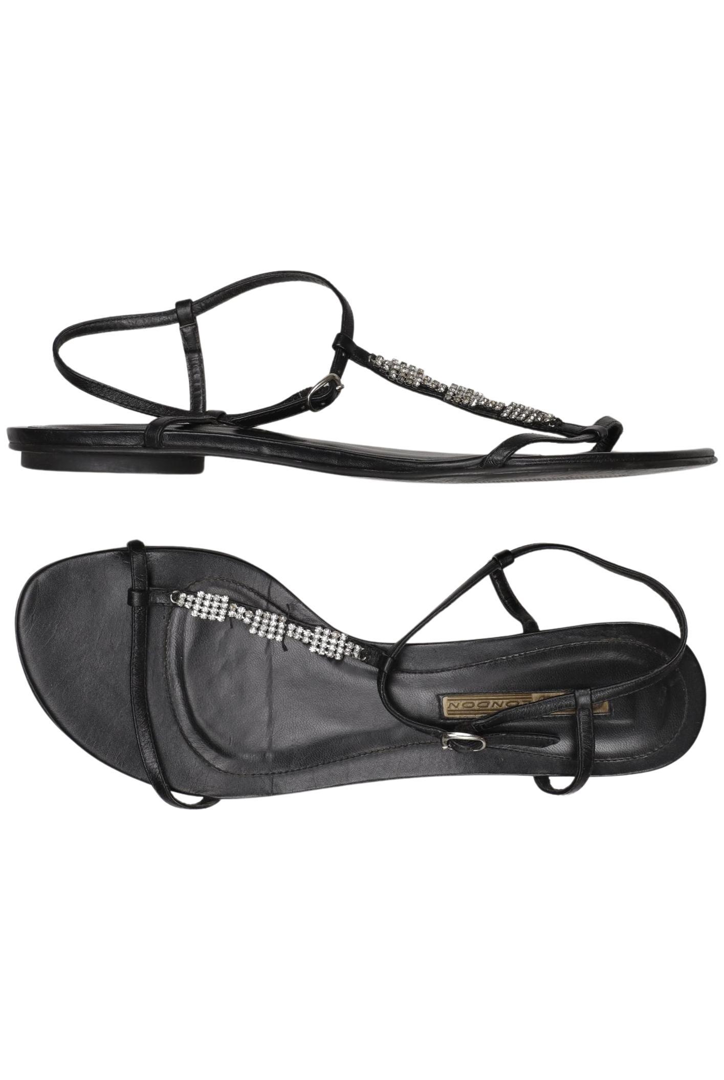 

Buffalo London Damen Sandale, schwarz, Gr. 41